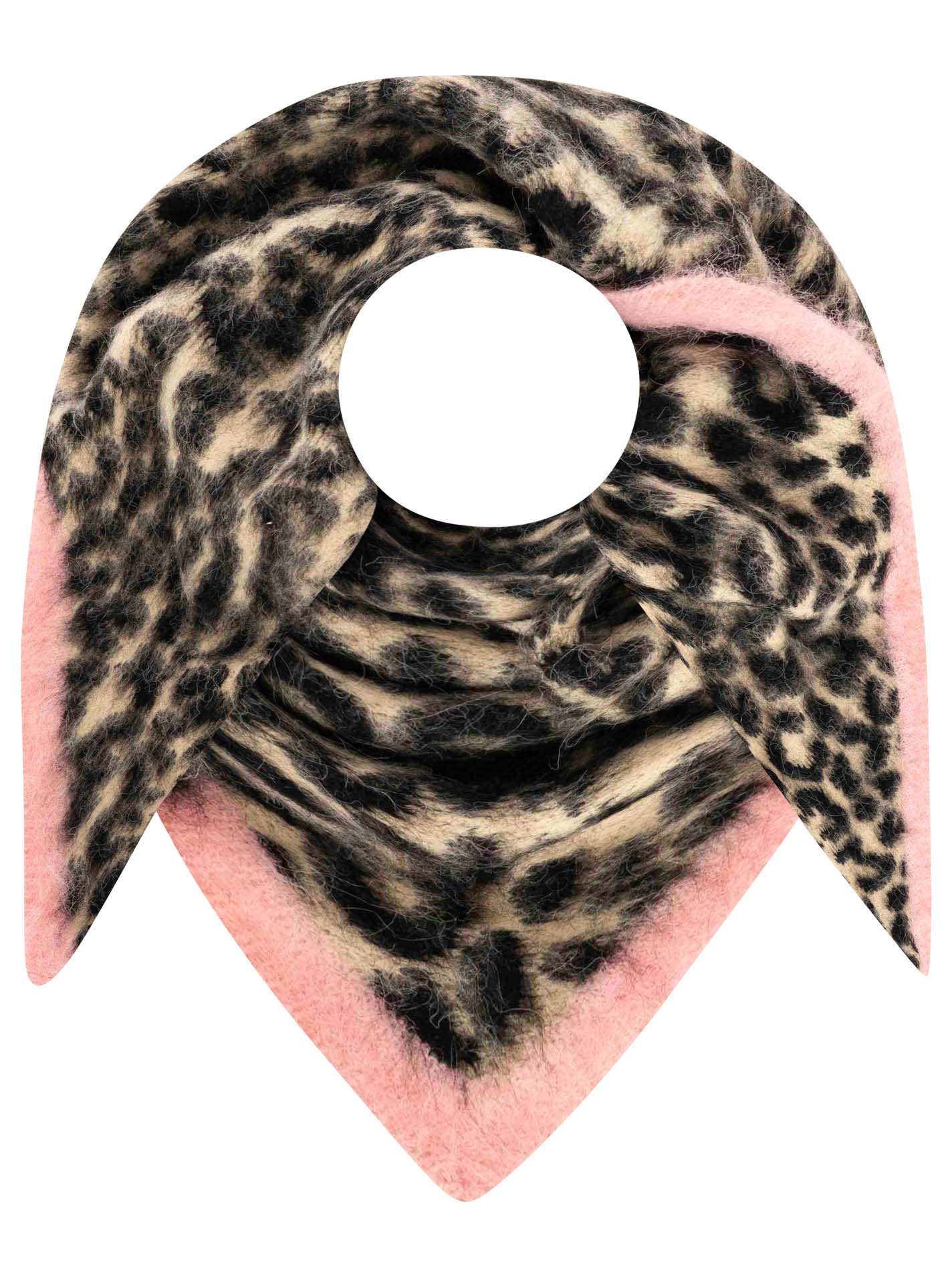 Dreieckstuch Strick "Fluffy Leo"