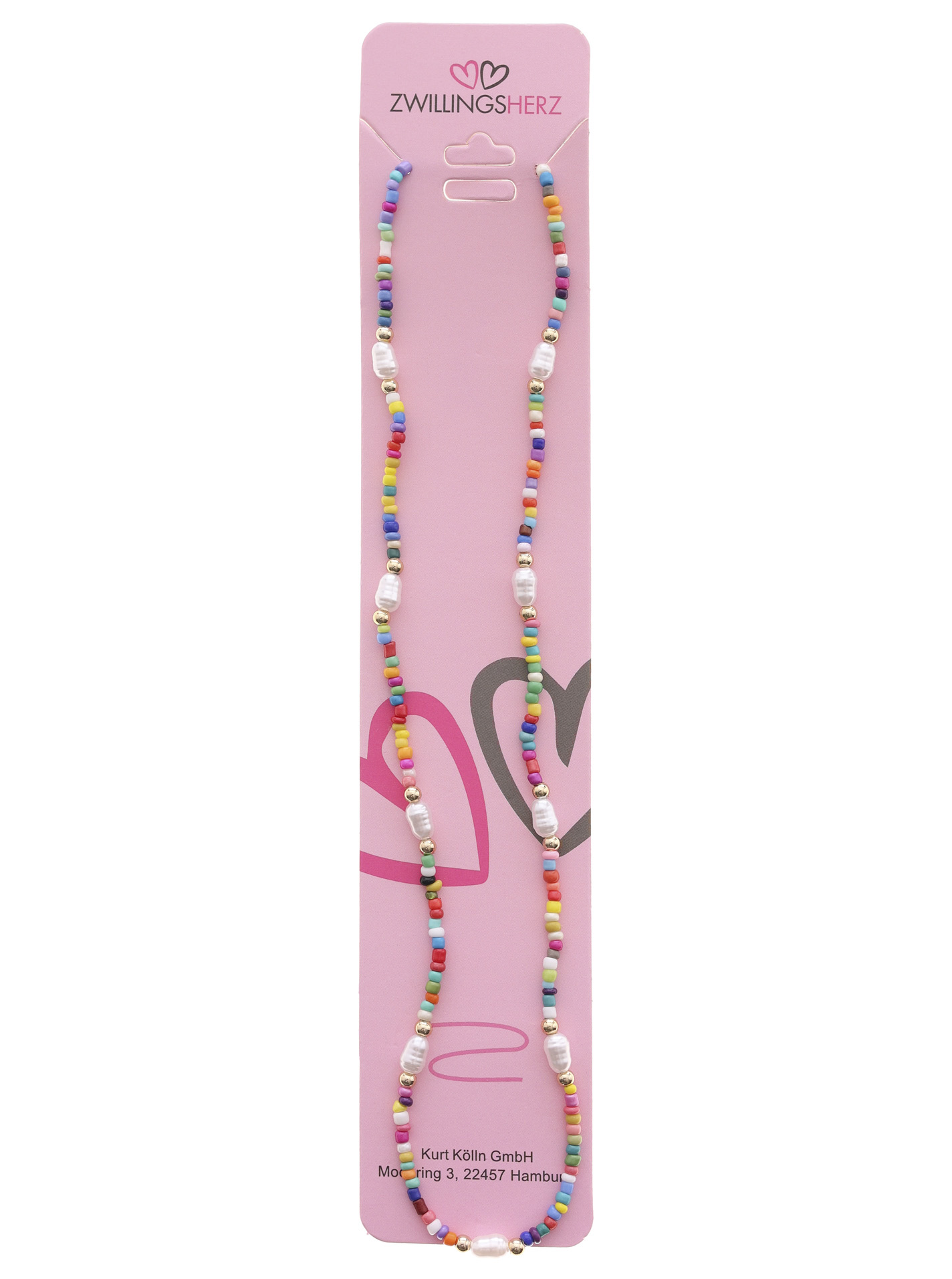 Kette "Bunte Perlen" Kette "Bunte Perlen"