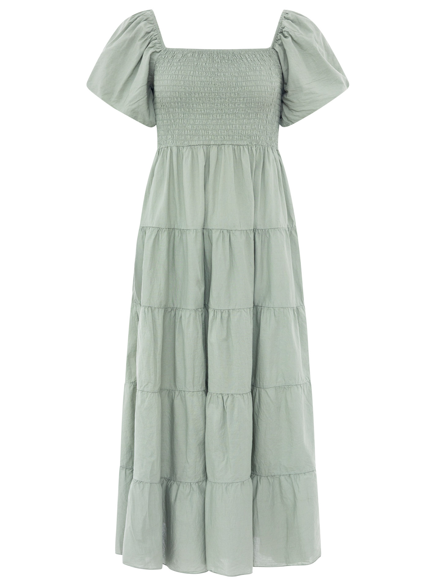 Maxikleid BW "Puffärmel"