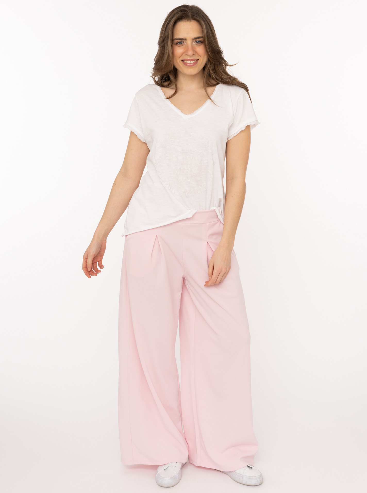 ART6969092625e4c_022_Model_Stoffhose_EleganteBundfalte_Rosa Oversize Stoffhose "Bundfalte"