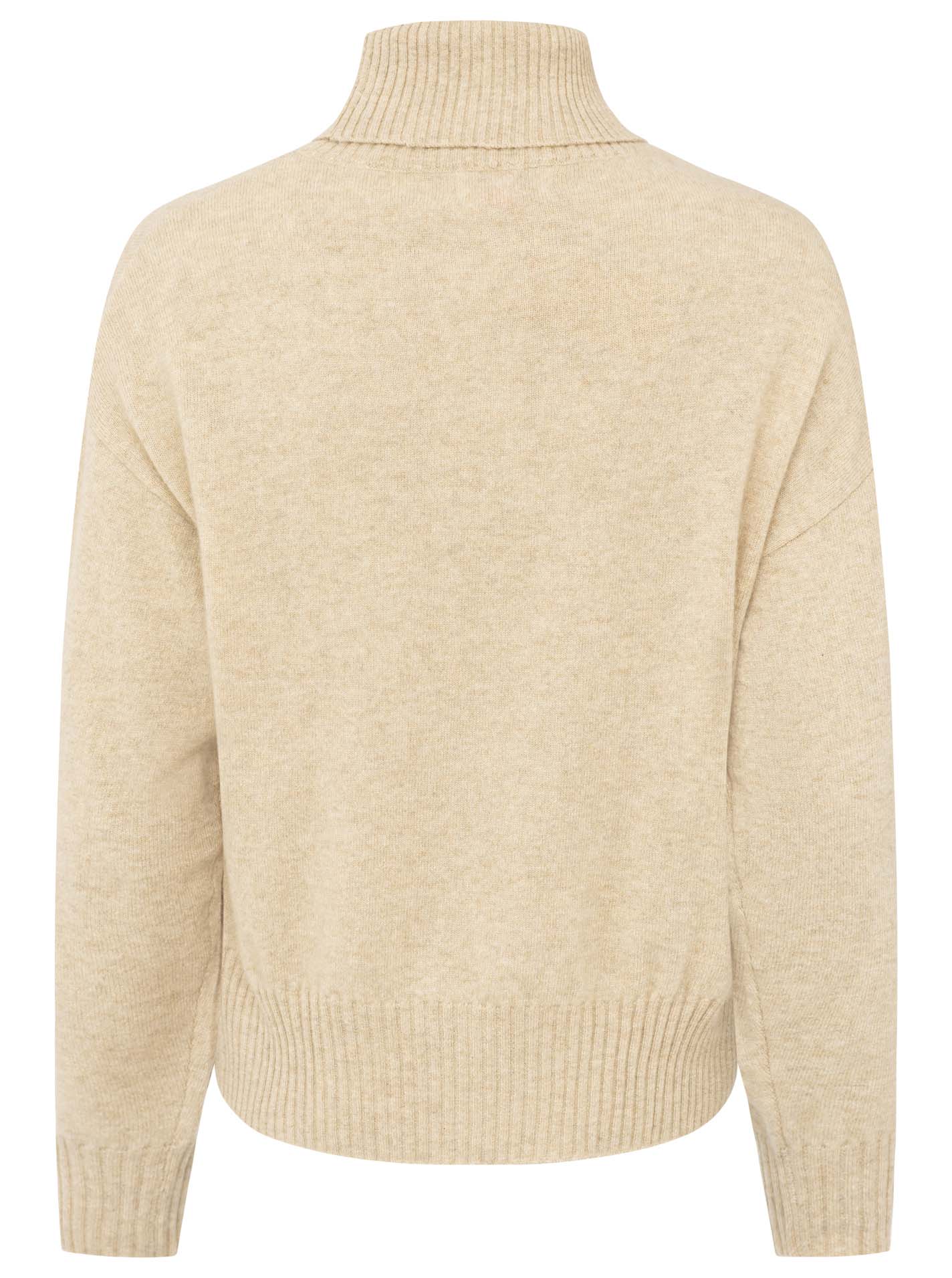 100% Cashmere Boxy Rollneck