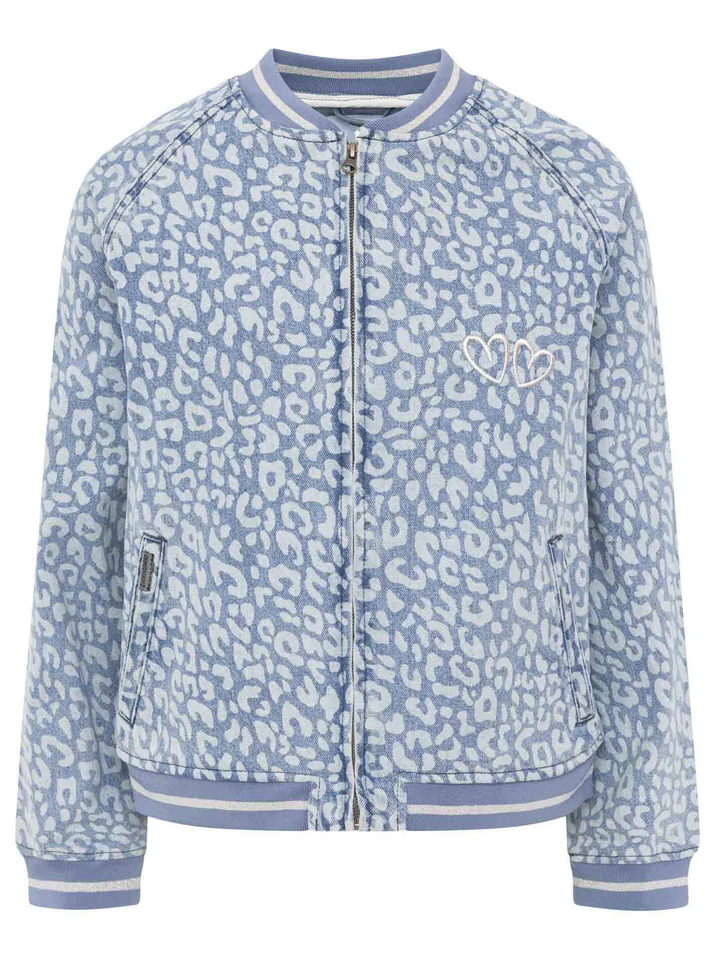 Jeansbomberjacke "Leo Sparkle"
