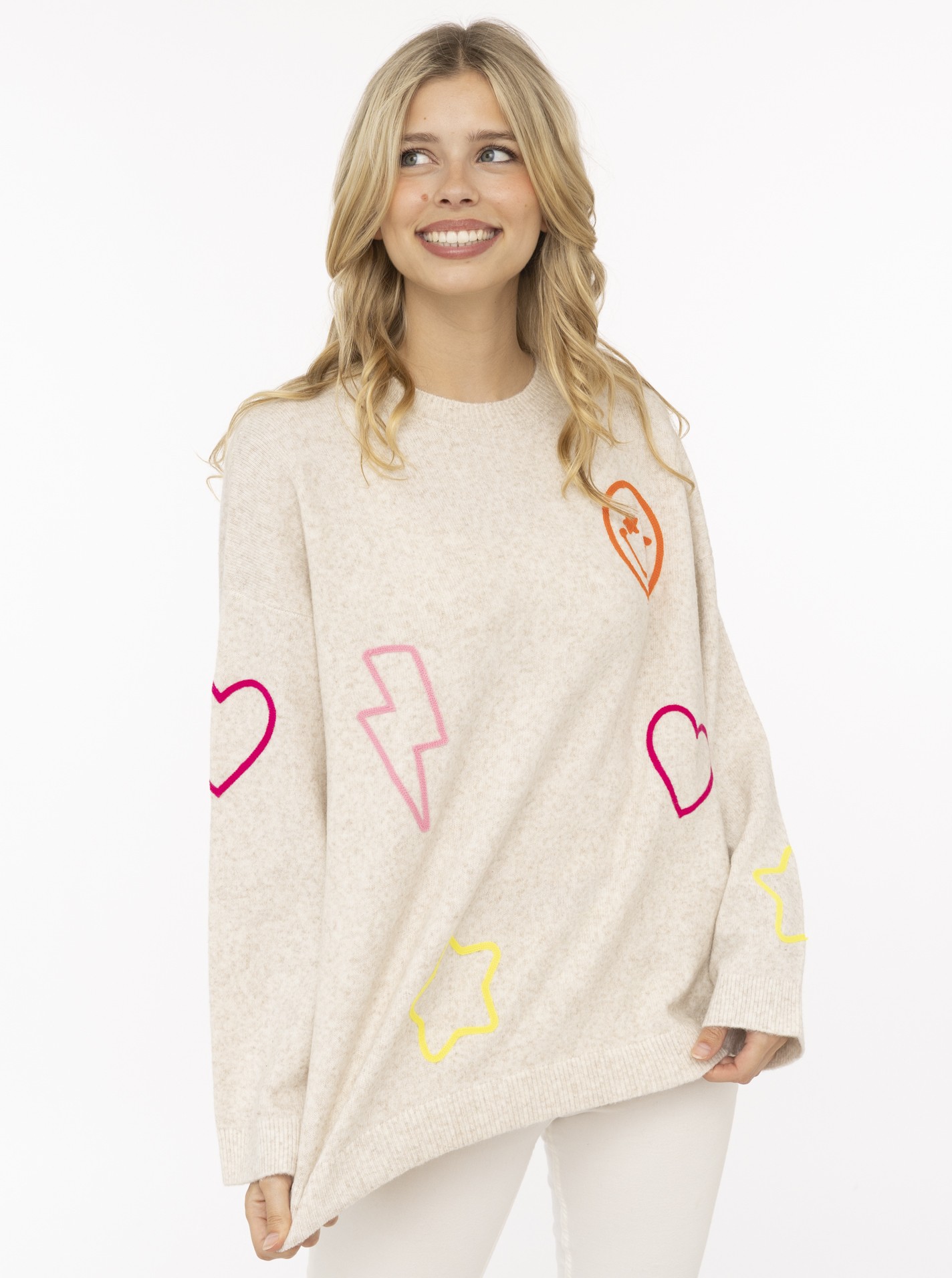 Pullover "Happy Patch"