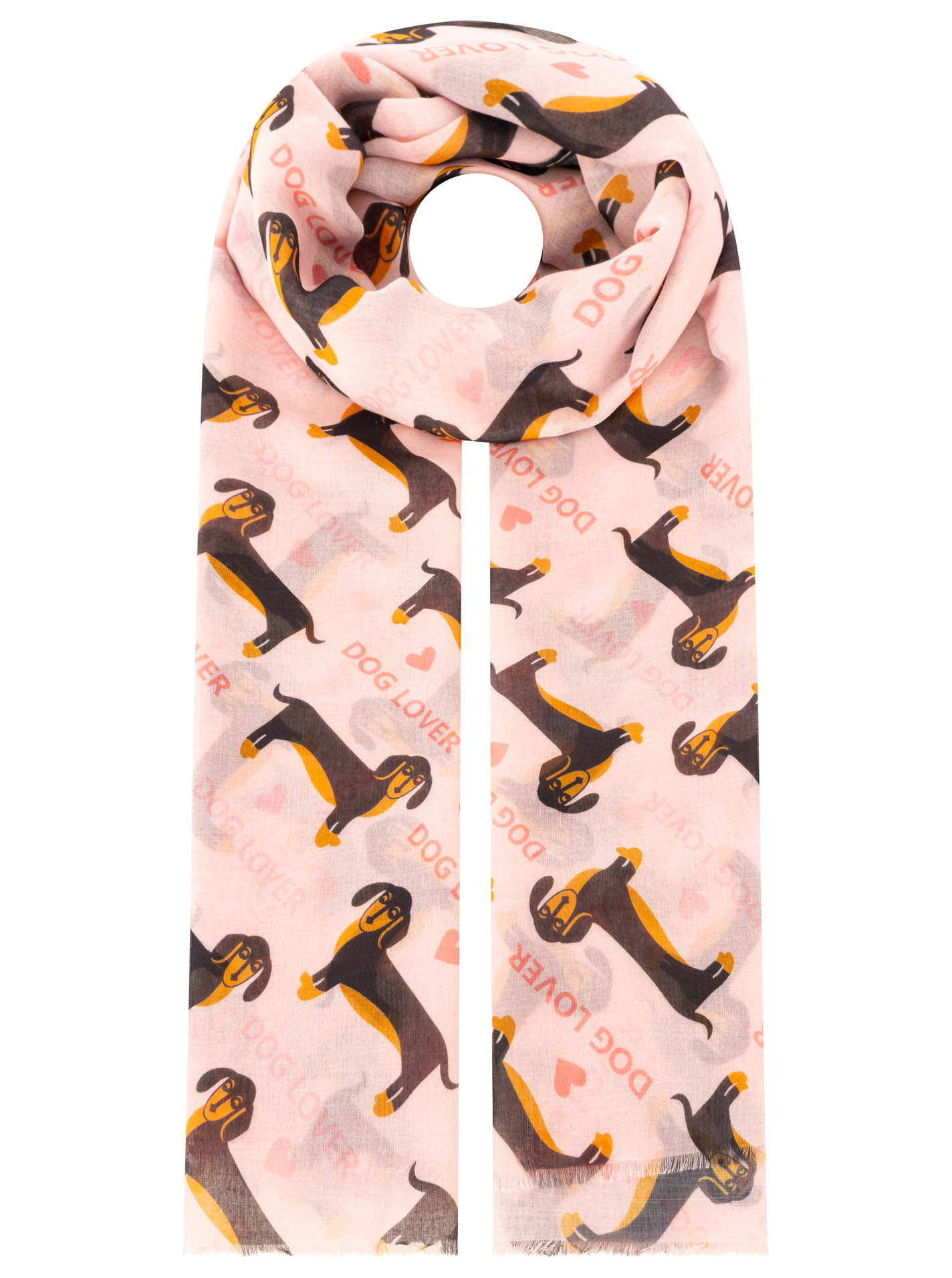 Schal Viskose Mix "Dackel"