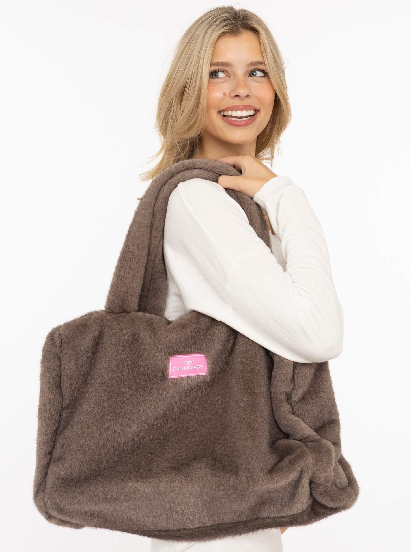 XXL Shopper Fake Fur "Uni"