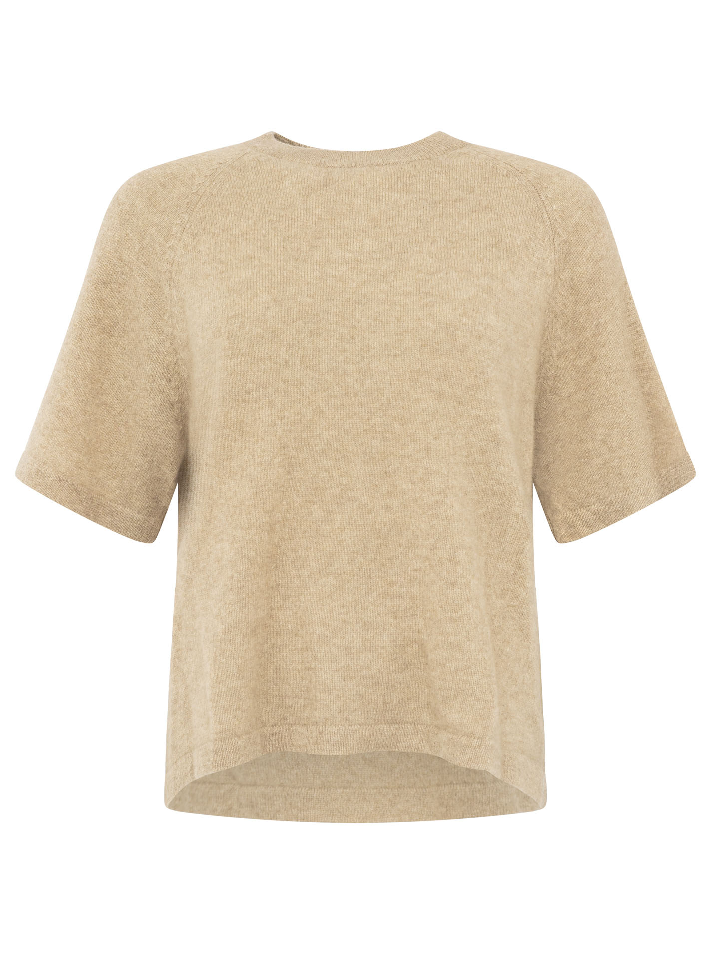 100% Cashmere Kurzarm Shirt Boxy
