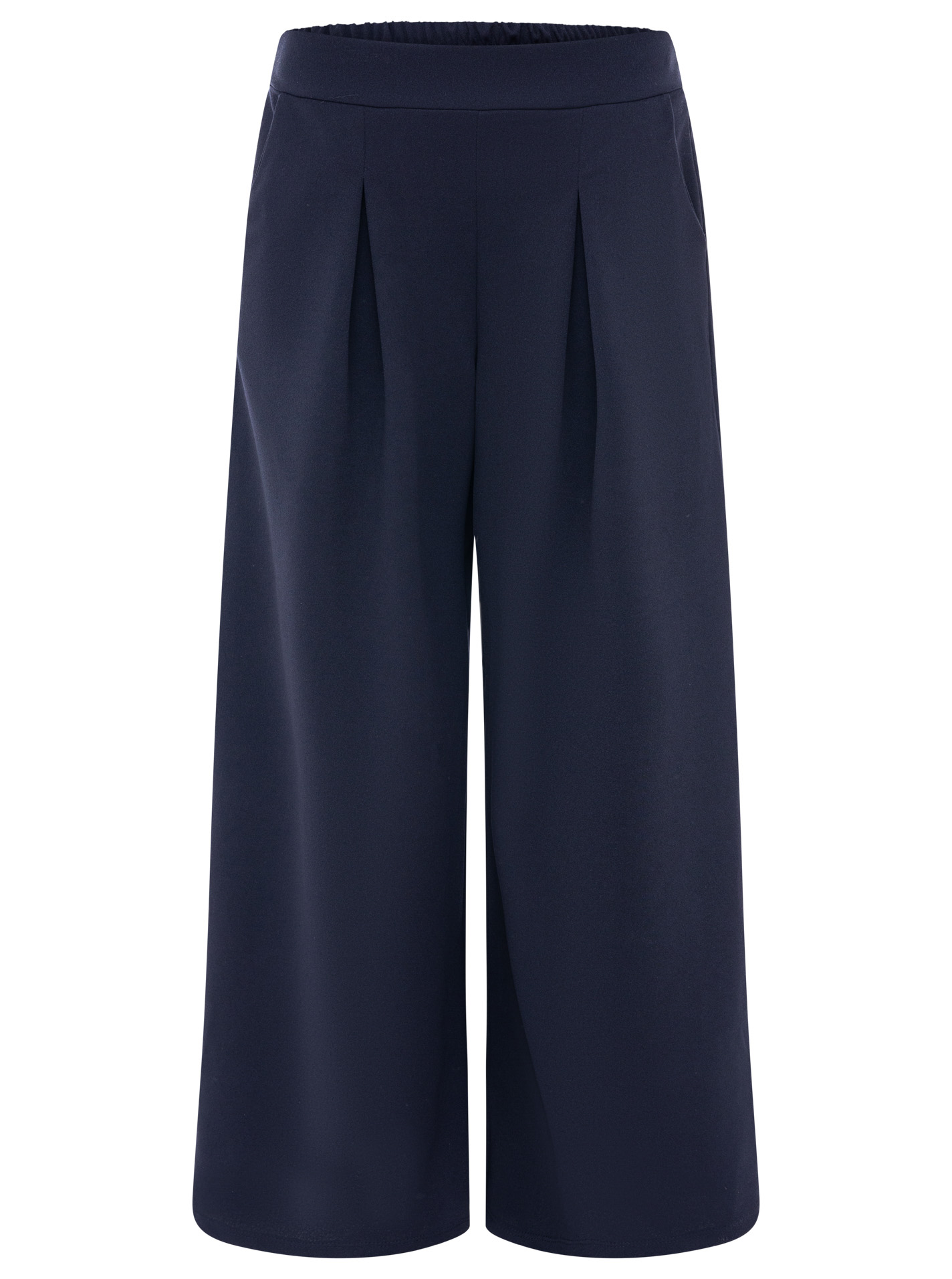 Oversize Stoffhose "Bundfalte"