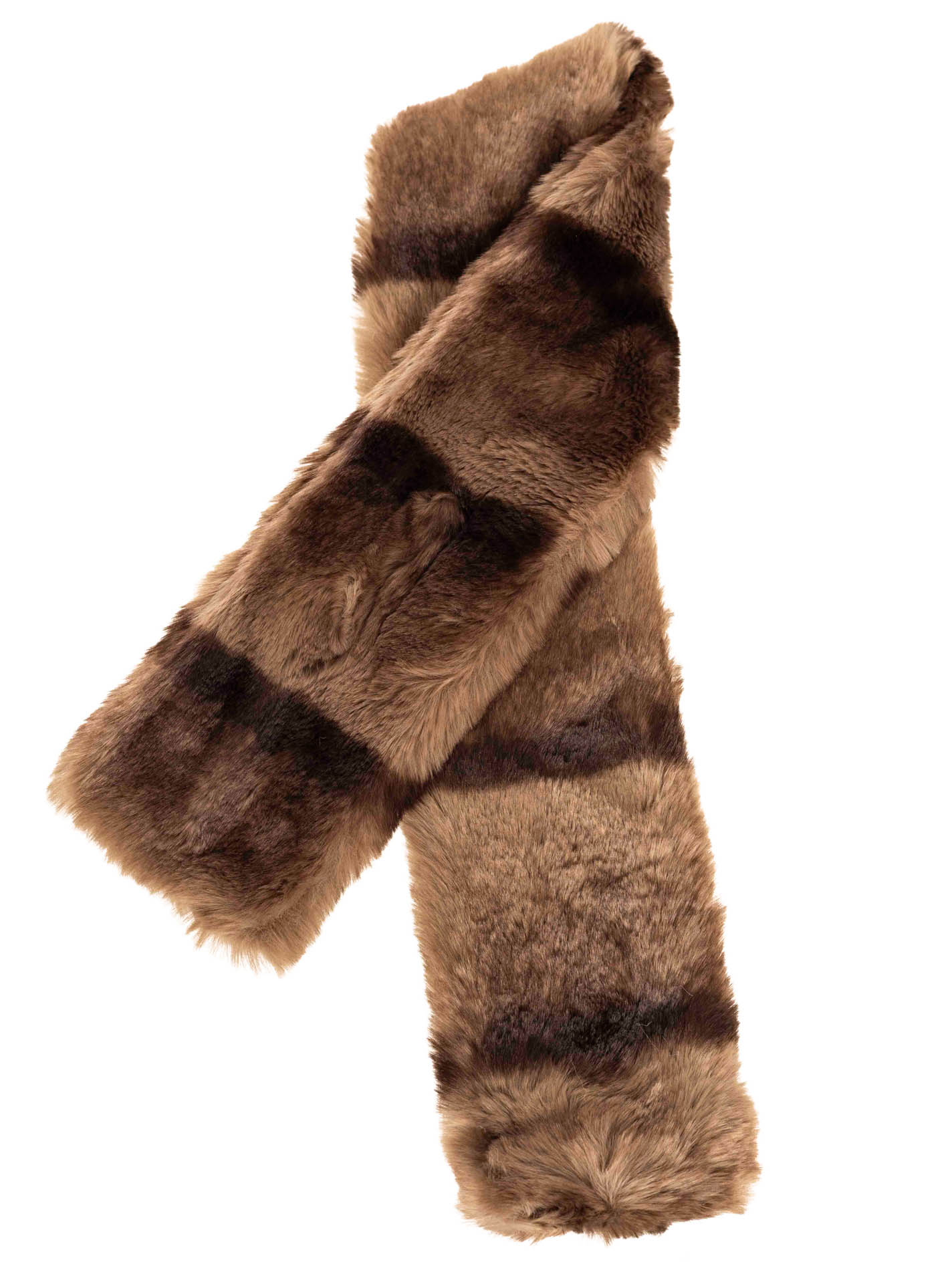 Schal "Fake Fur Stripes"