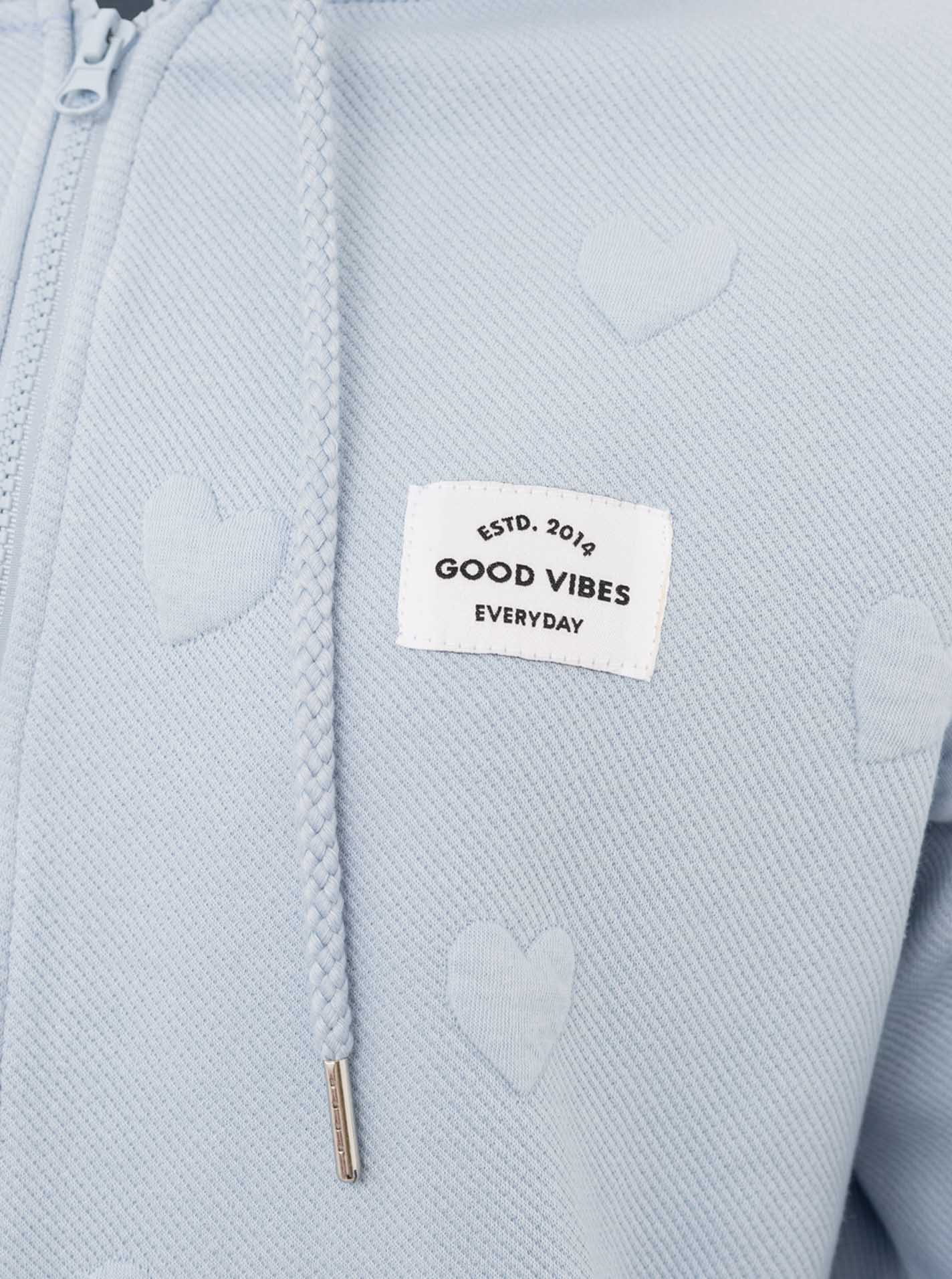 Hoodiejacke "Zwillingsherz Love"