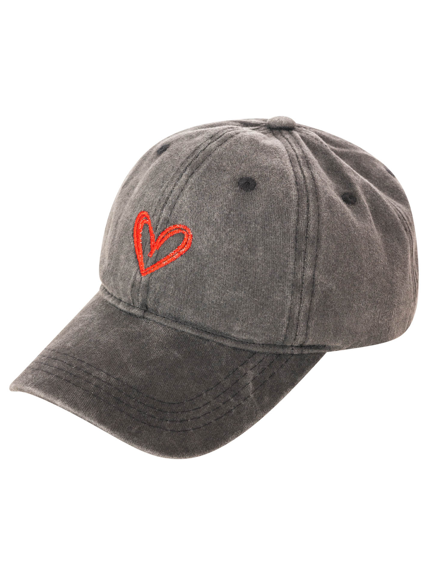 Cap 10er Set BW "Herzen"