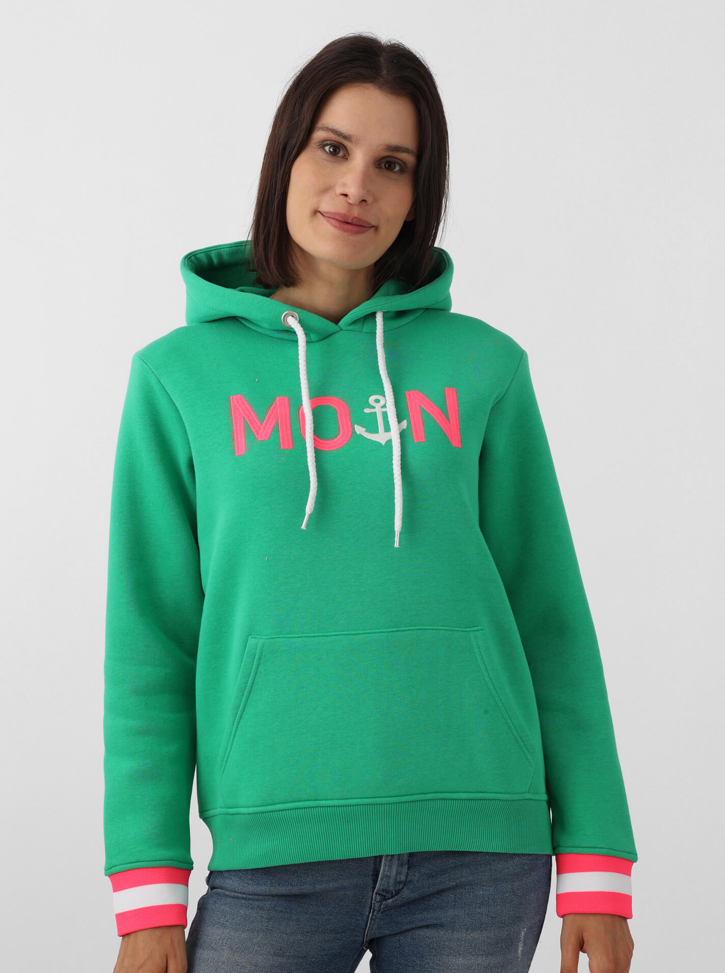 Hoodie BW "Moin Rahel"