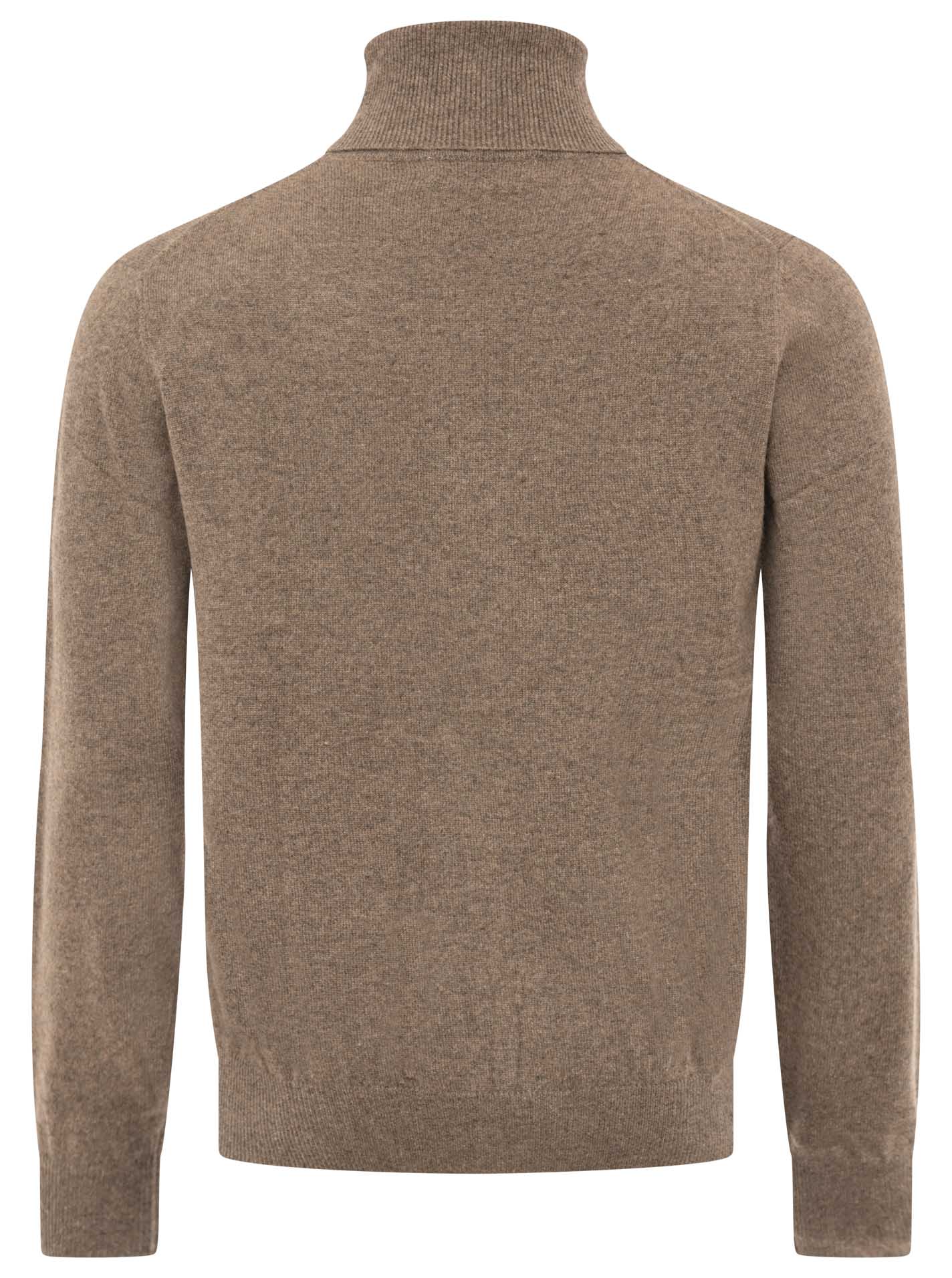 100% Cashmere Herren Rollkragenpullover