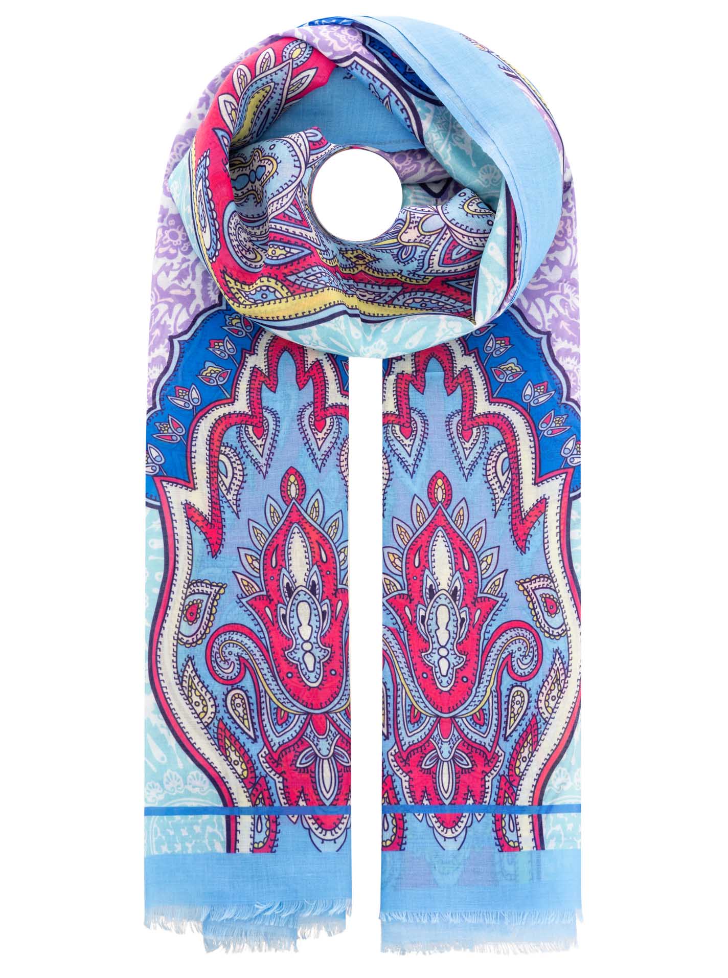 Schal "Bunte Ornamente"