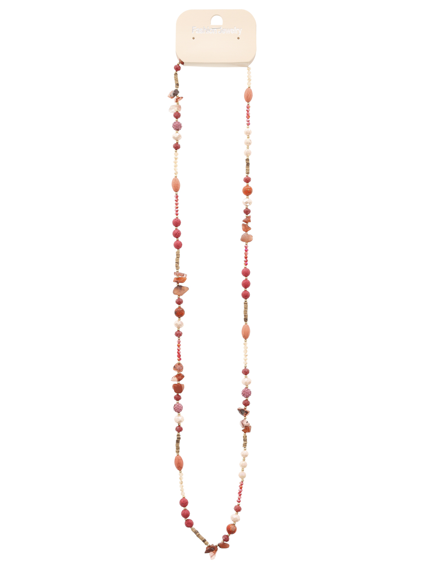 Kette Lang "Perlen & Steine"