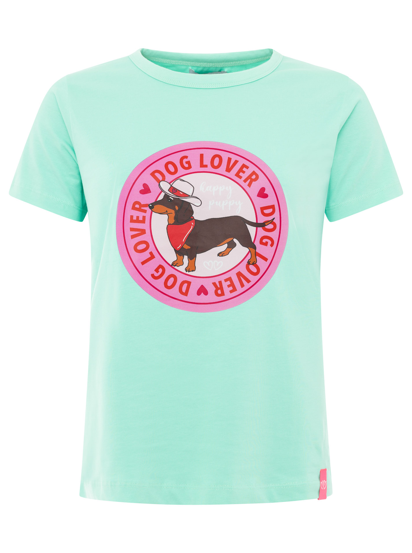 T-Shirt BW "Stay Pawsitive & Cowboy Dackel"