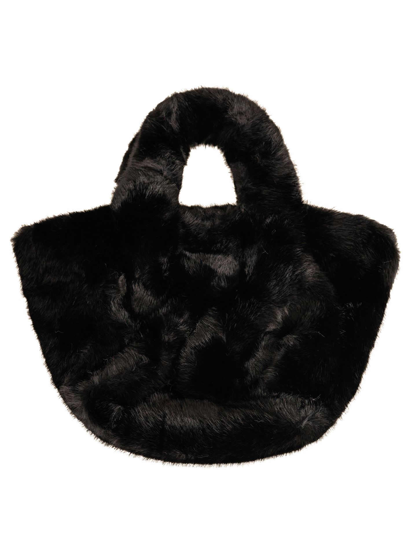 Kleiner Shopper Fake Fur "Uni"