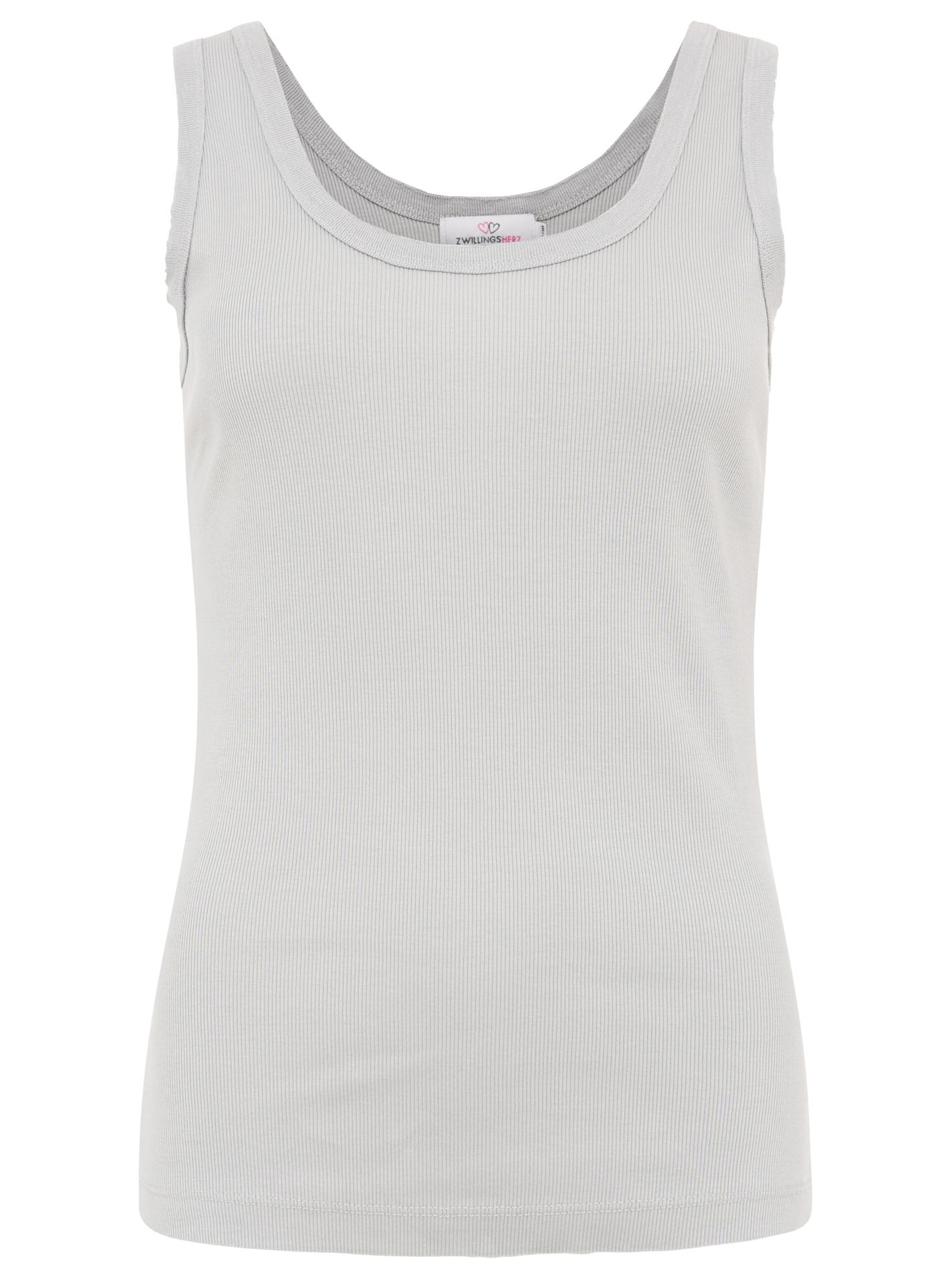 Tank Top BW Stone Washed "Rippe"