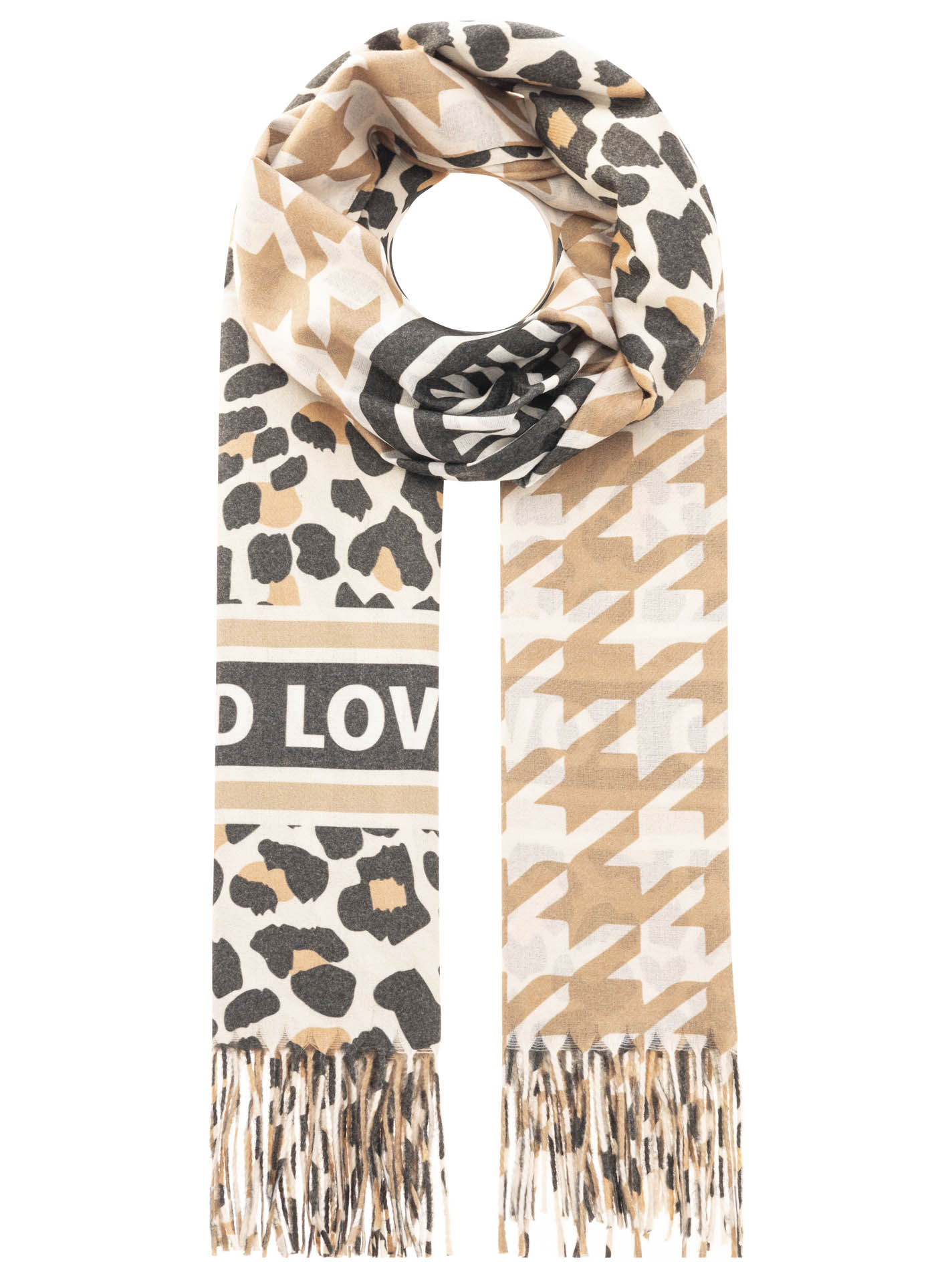 Schal Viskose "Leo Wild Love"