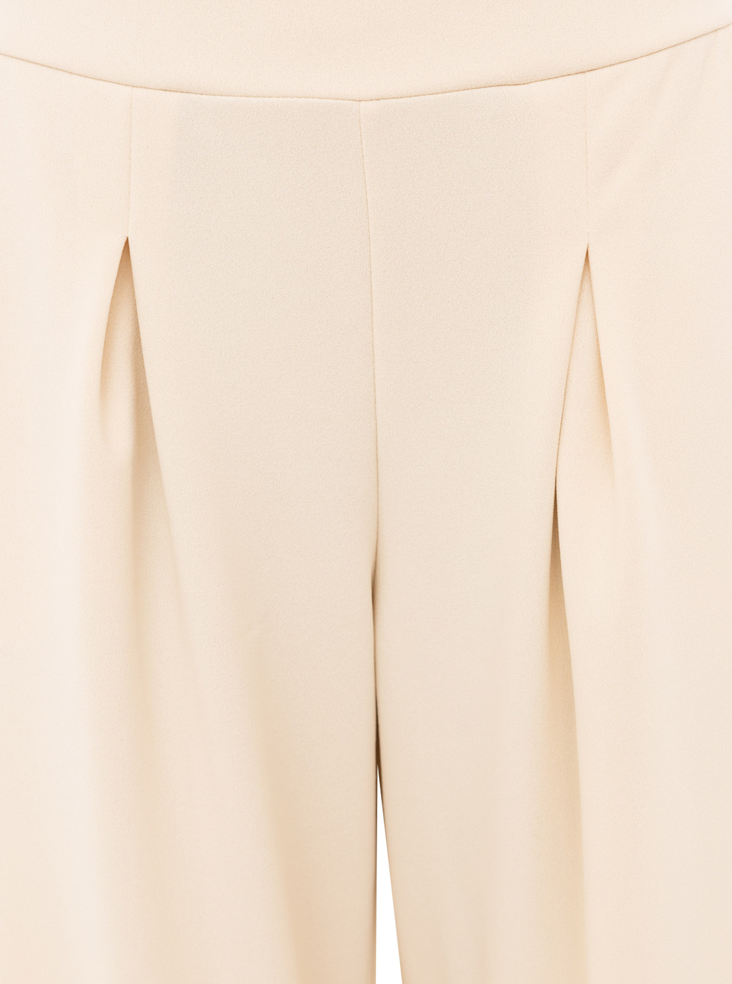 Oversize Stoffhose "Bundfalte"