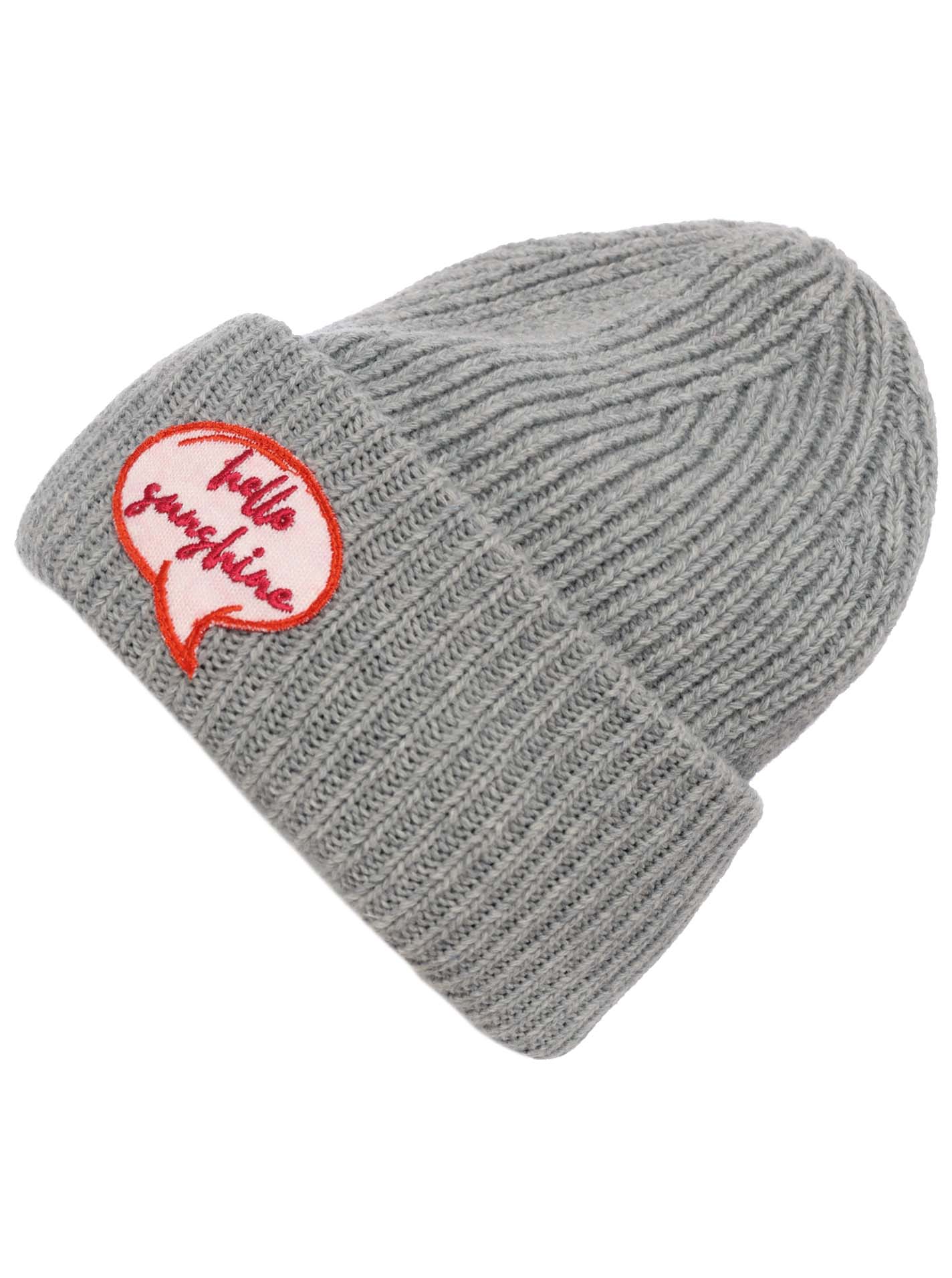 Cashmere Mütze Grobstrick "Hello Sunshine"