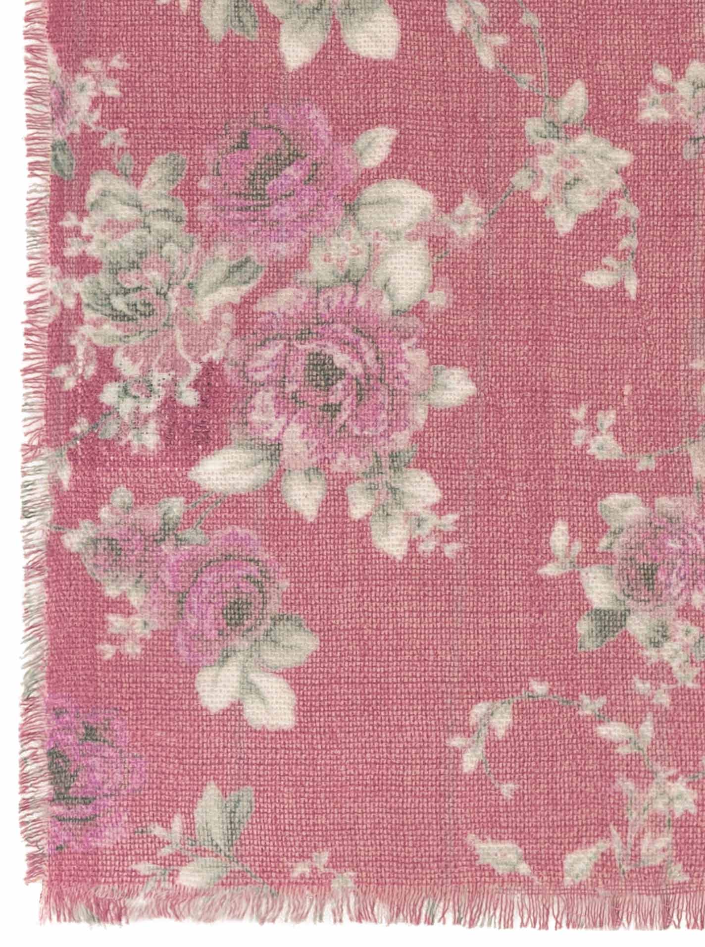Nickituch Wollmix "Flowers"