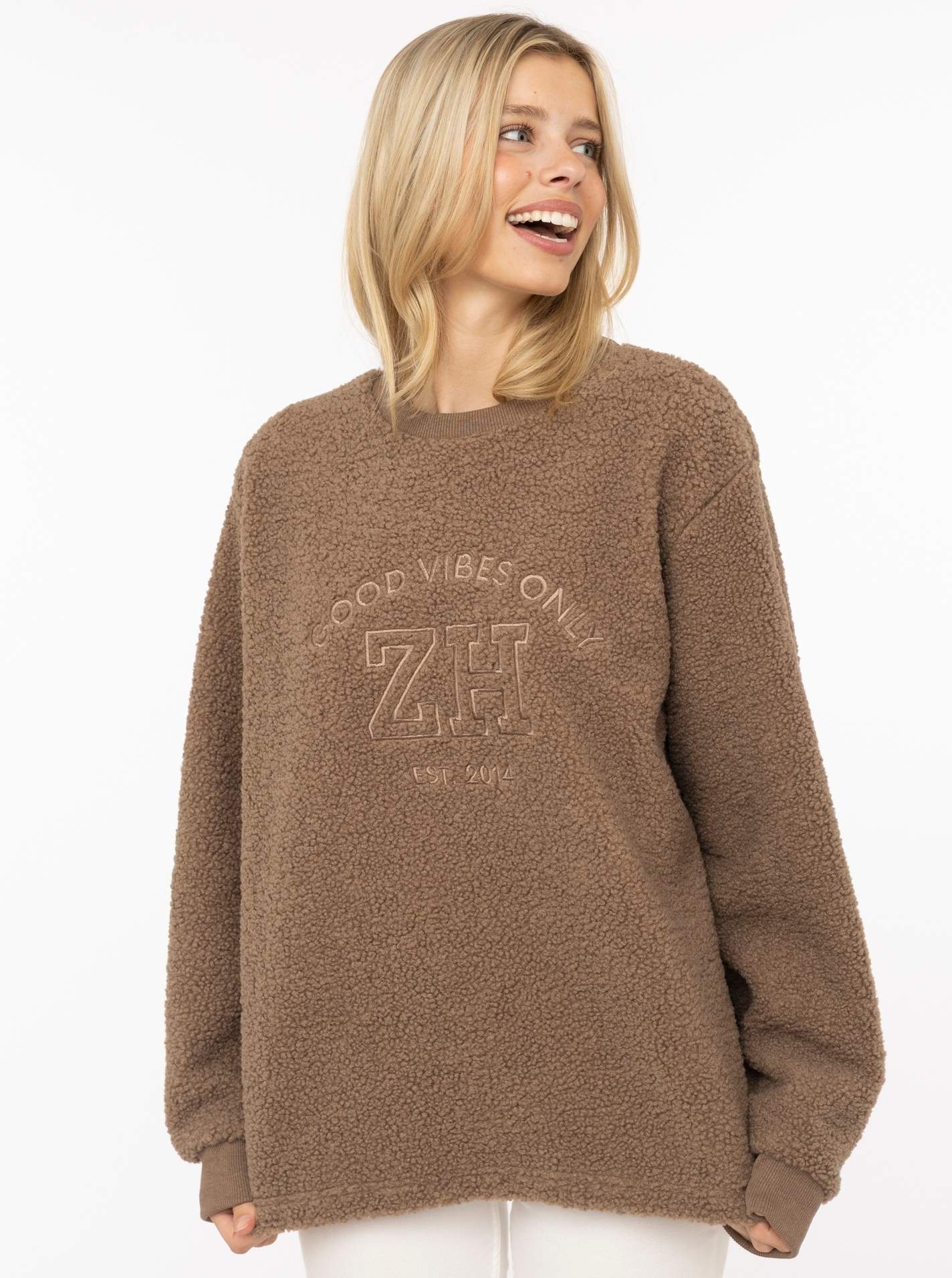 Teddy Jumper "Good Vibes"