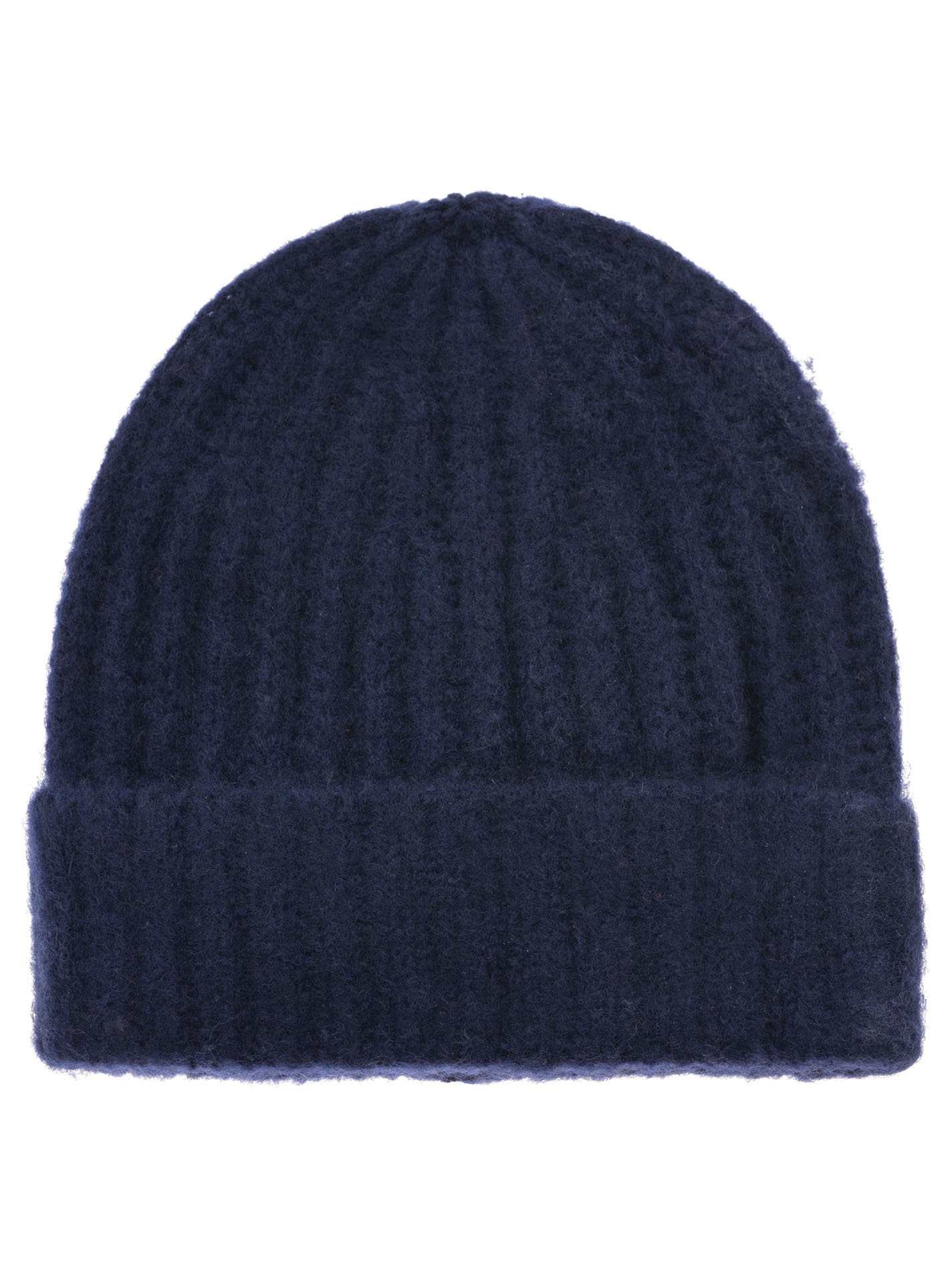 100% Cashmere Kids Grobstrickmütze "Uni"