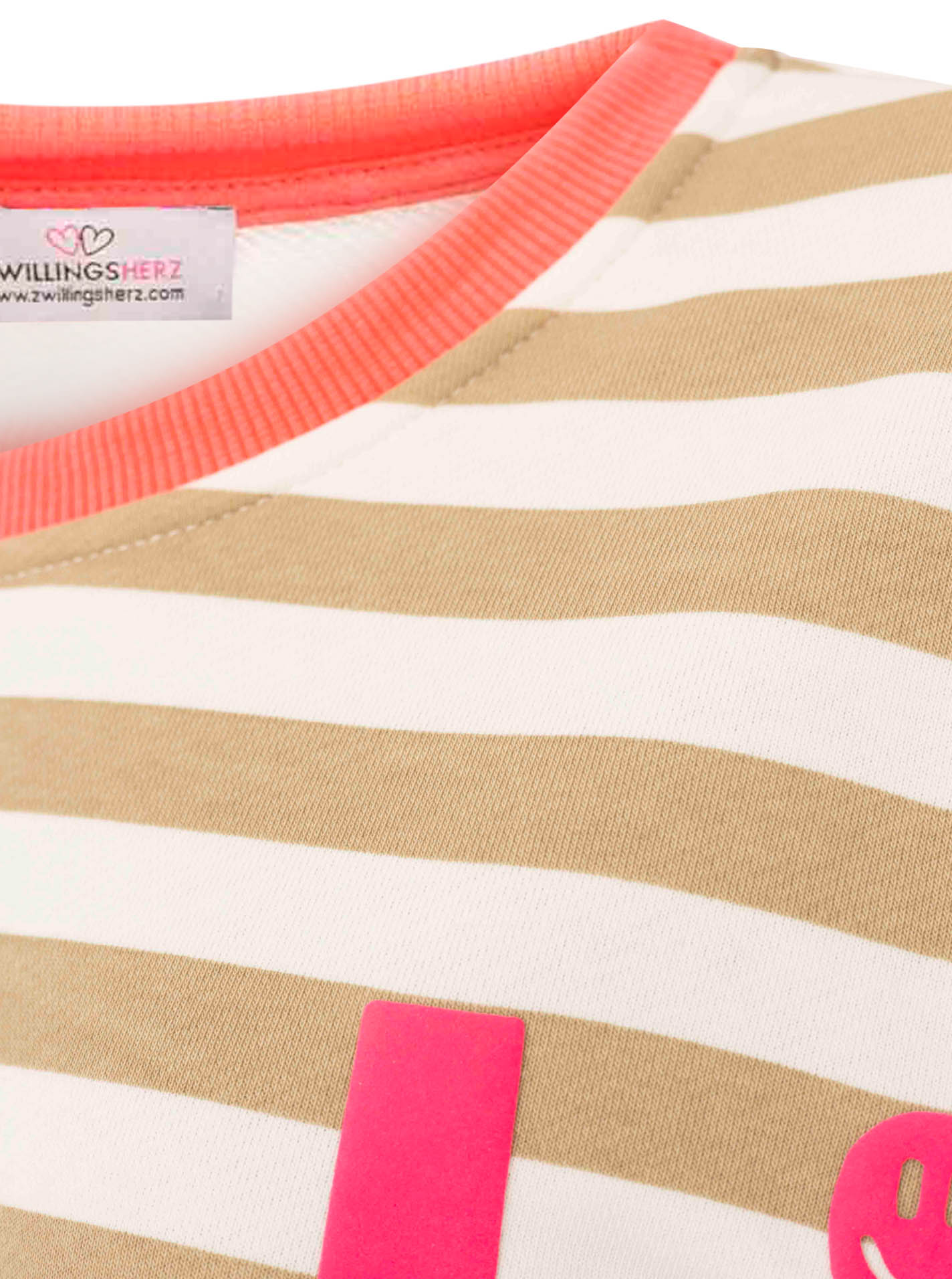 Streifen Shirt "Hi"