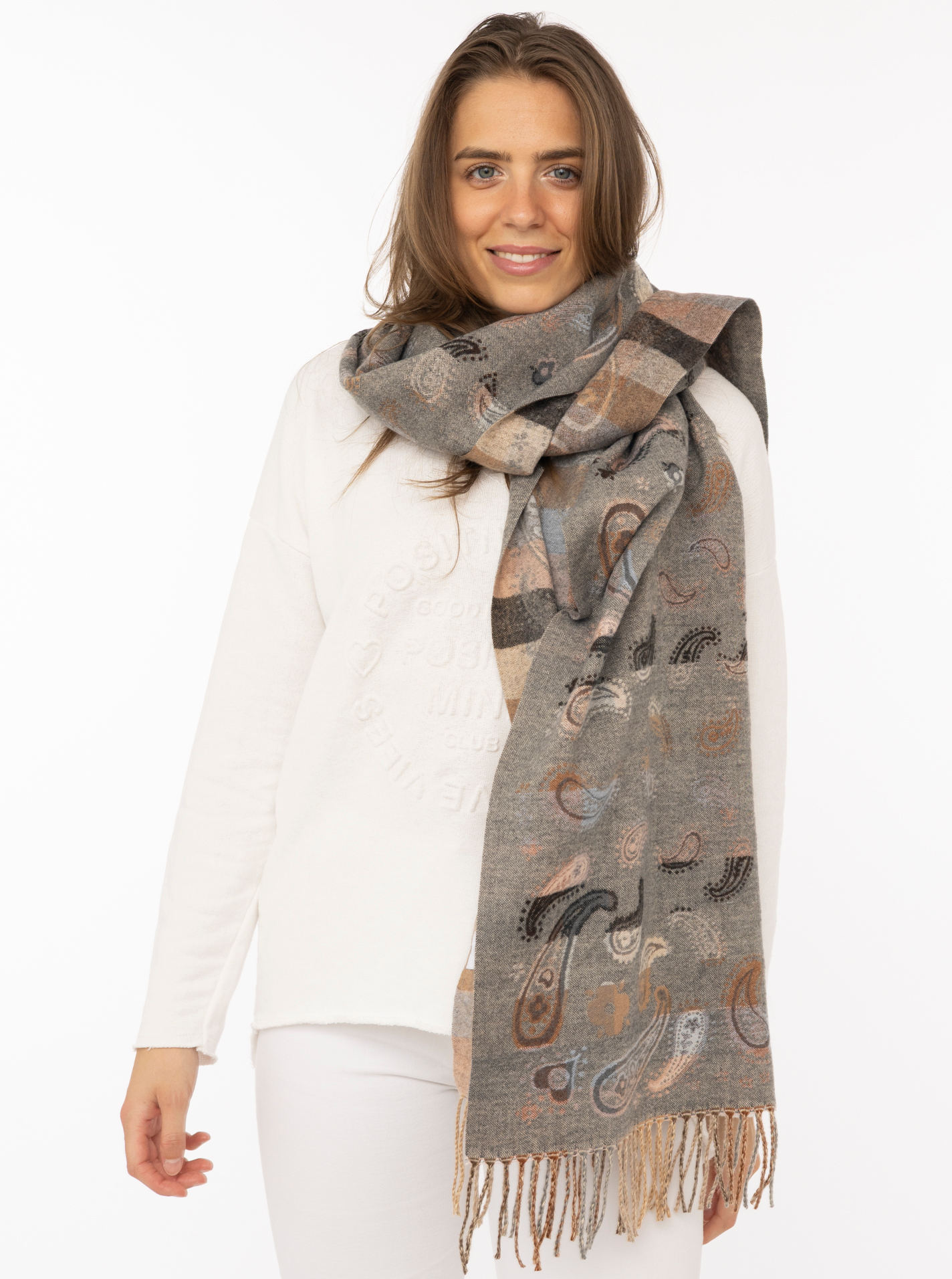 Schal Viskose "Paisley"