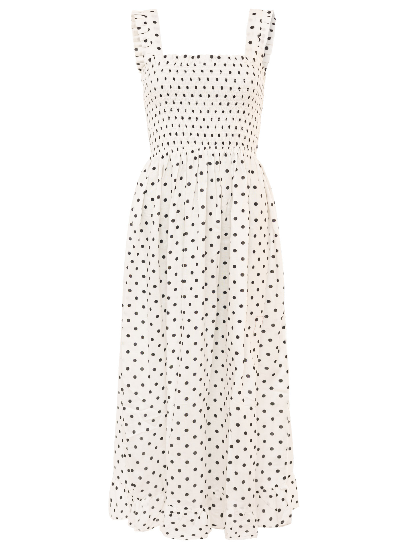 ART6943f0dc16798_027_Kleid_ClassicDots_33427_Wei Kleid BW "Classis Dots"