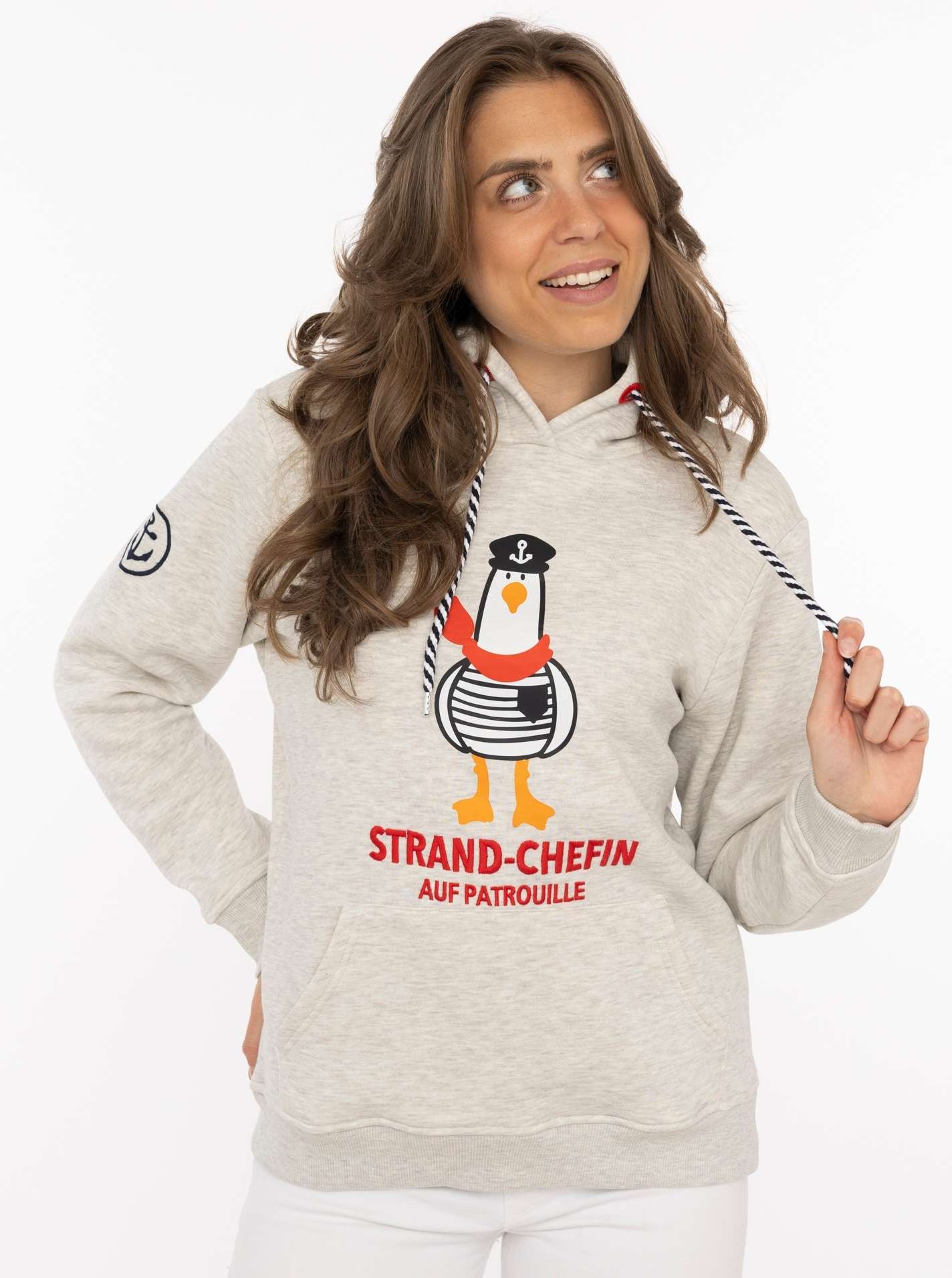Hoodie "Strand-Chefin"