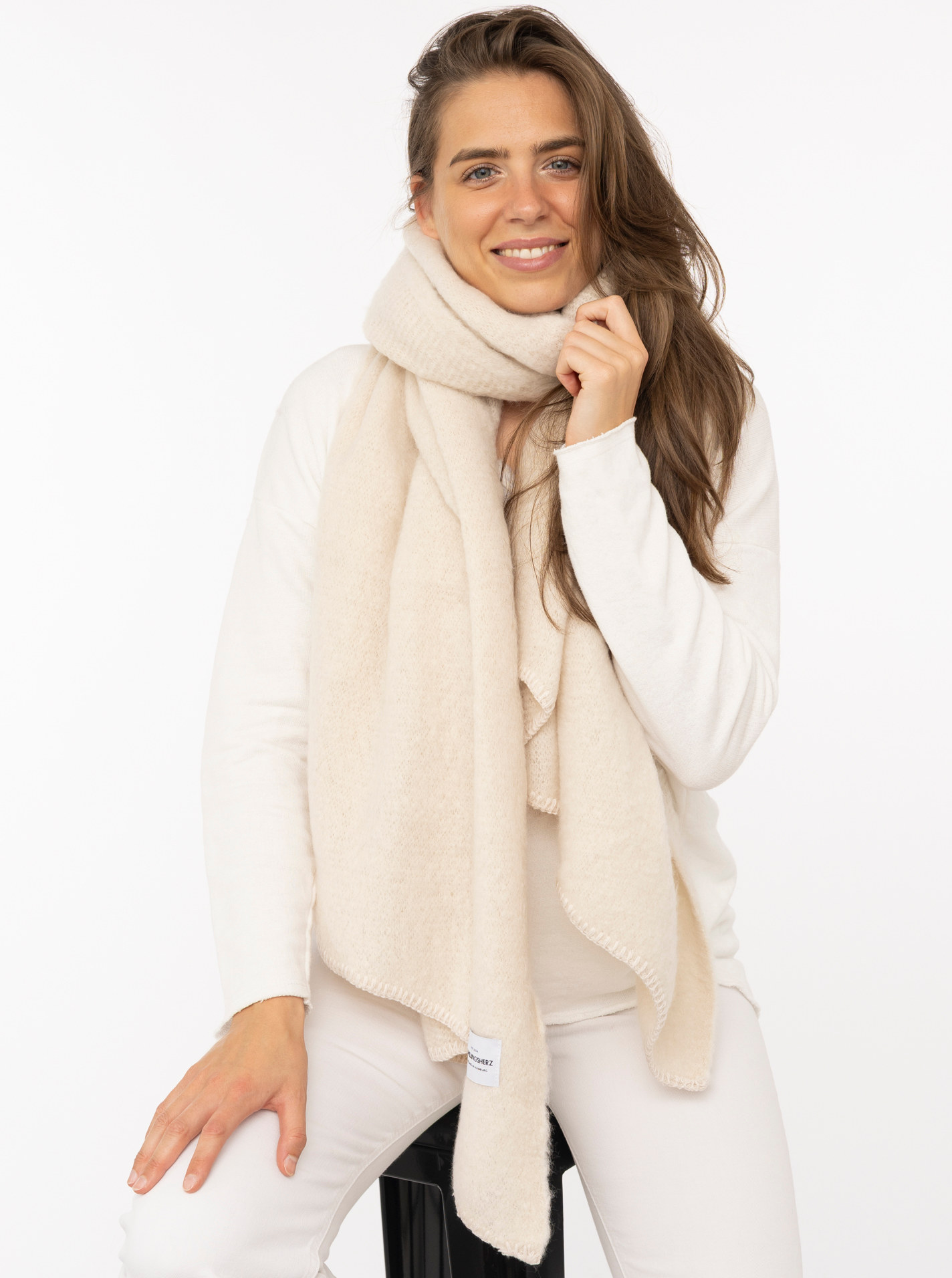 Kuschelschal "Uni Bouclé"