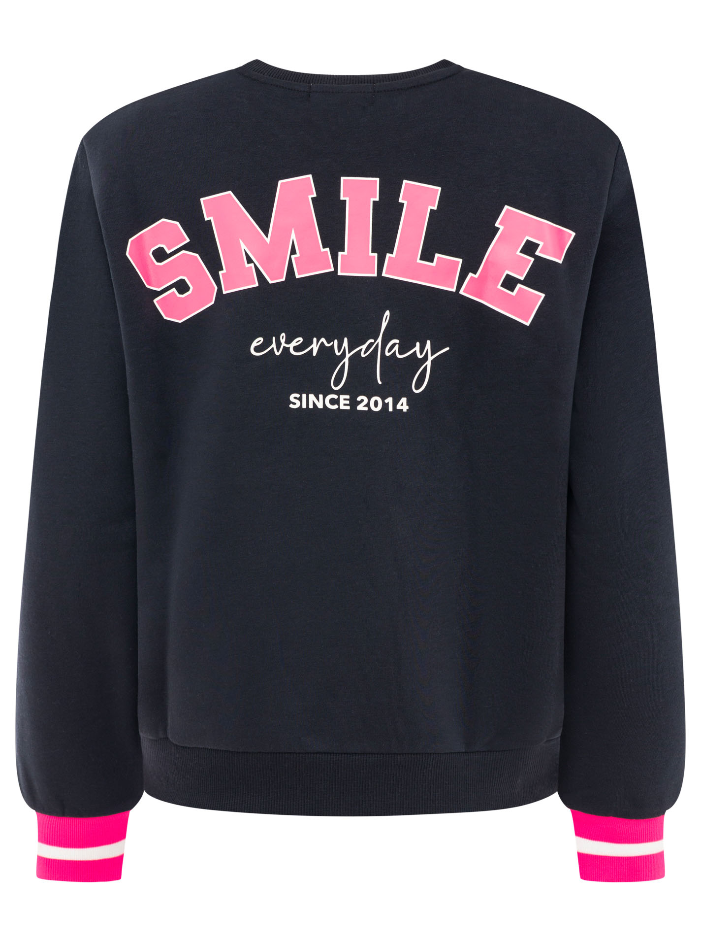 Rundhalssweater "SMILE"