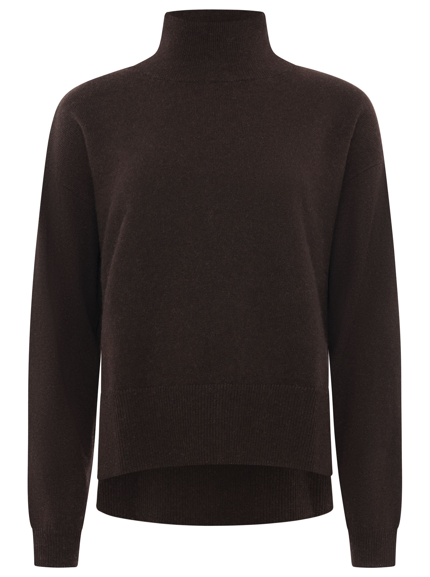 100% Cashmere Pullover "Stehkragen"