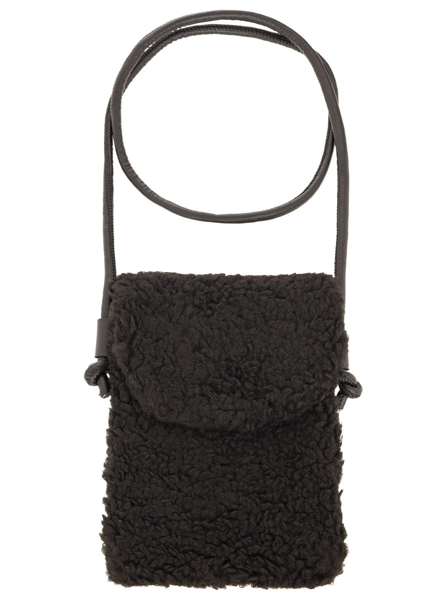 ART68a707619f4a4_003_Umhngetasche_TeddyPlschLederband_4606_K25317_Schwarz Umhängetasche "Teddy & Leo"