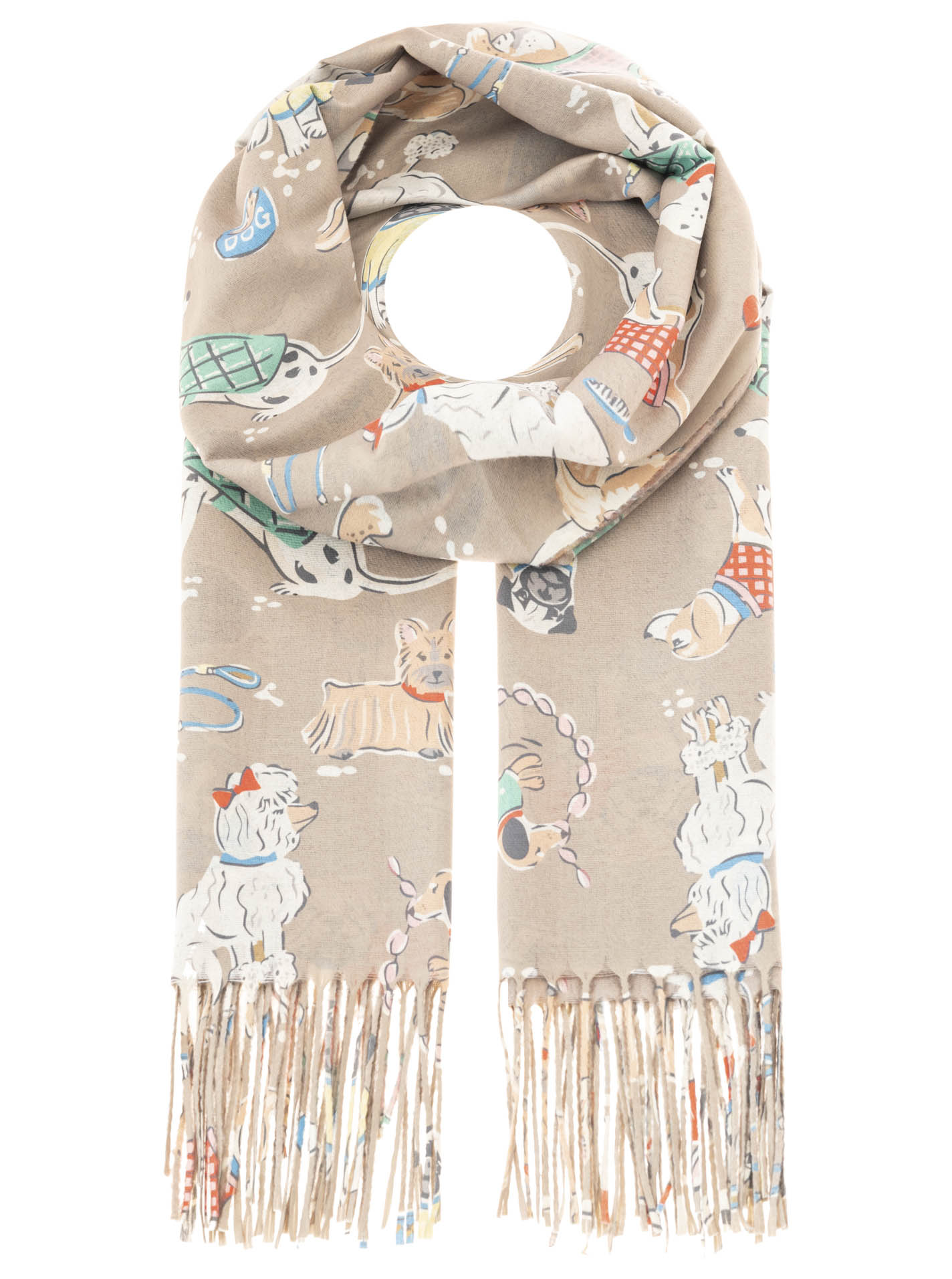 Winterschal "Hunde Rudel"