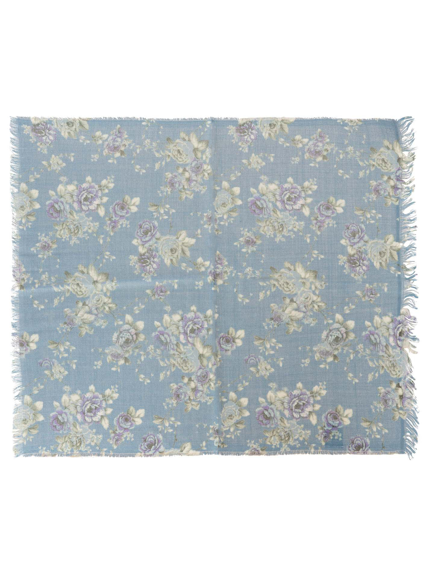 Nickituch Wollmix "Flowers"