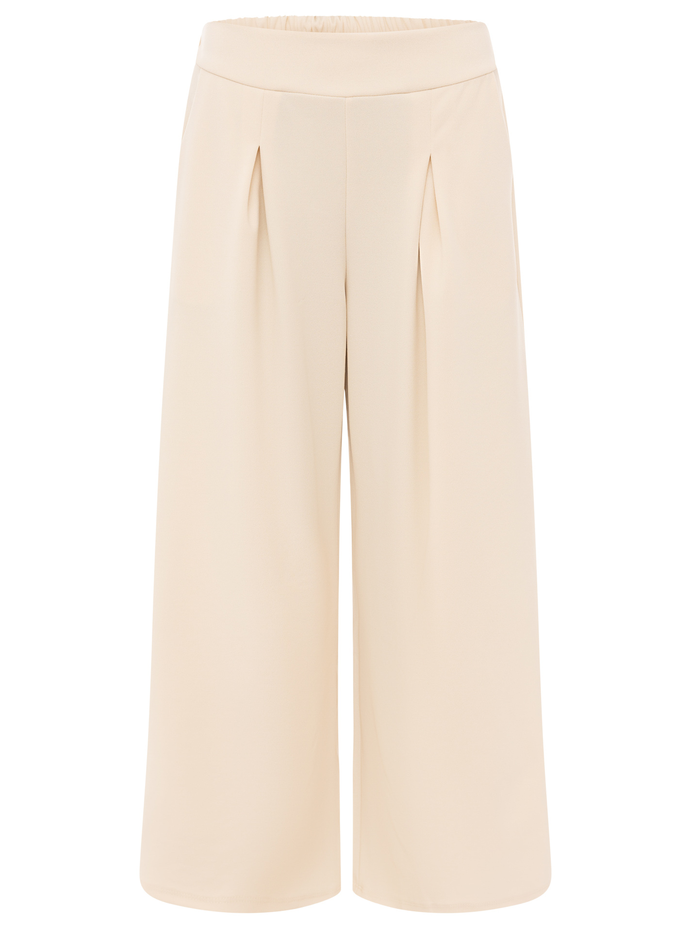 Oversize Stoffhose "Bundfalte"