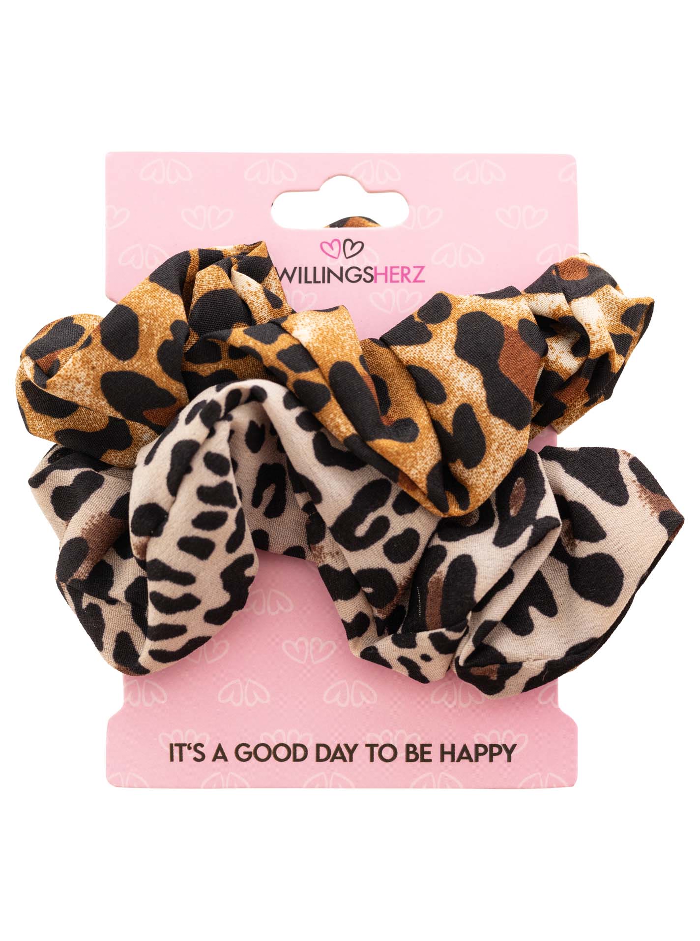 Haargummis Scrunchies 10er Set "Leo"