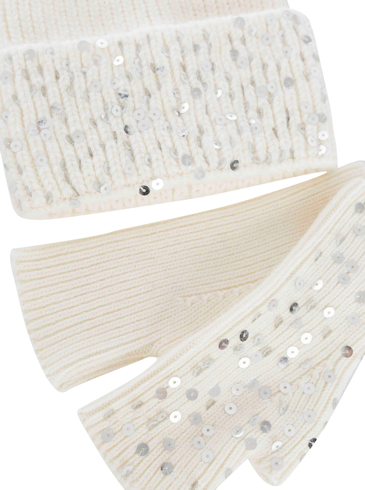 Geschenk Set Mütze & Handschuh "Glitter"