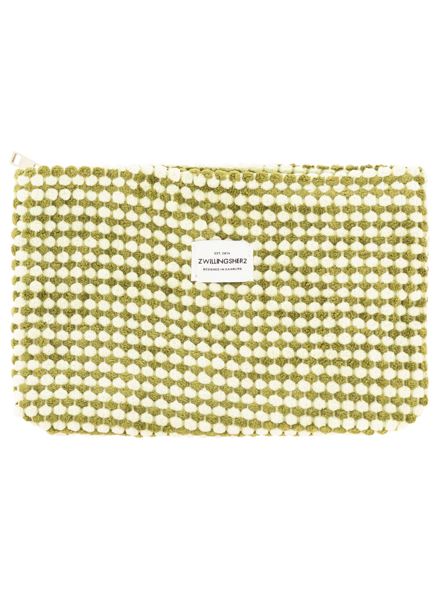 Kosmetik Pouch "flauschige Punkte"