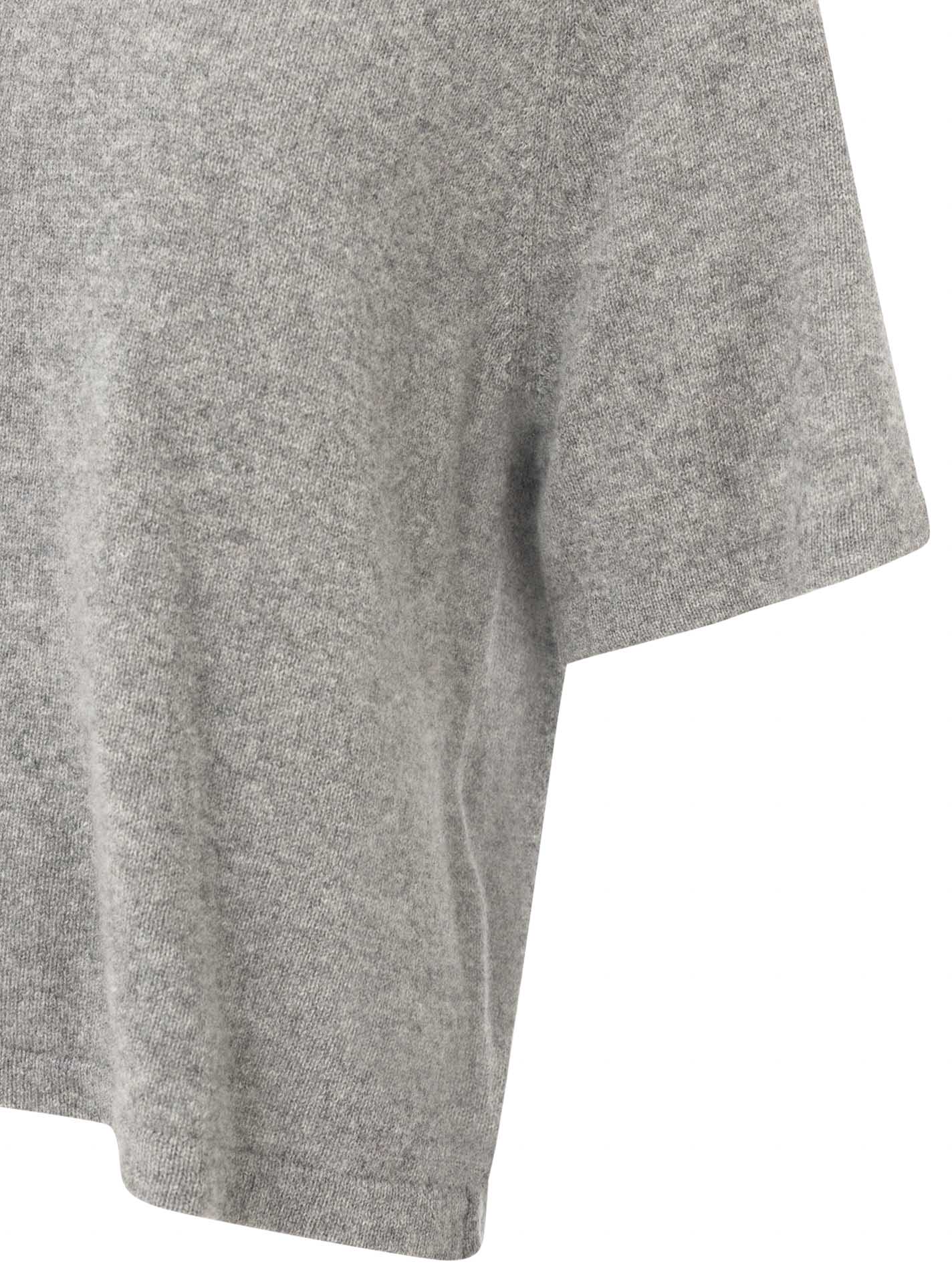 100% Cashmere Kurzarm Shirt Boxy