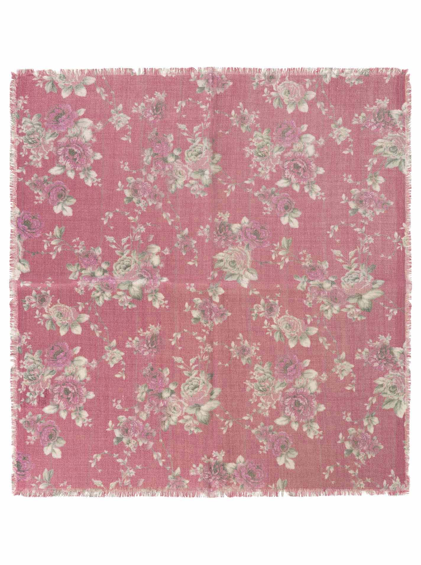 Nickituch Wollmix "Flowers"