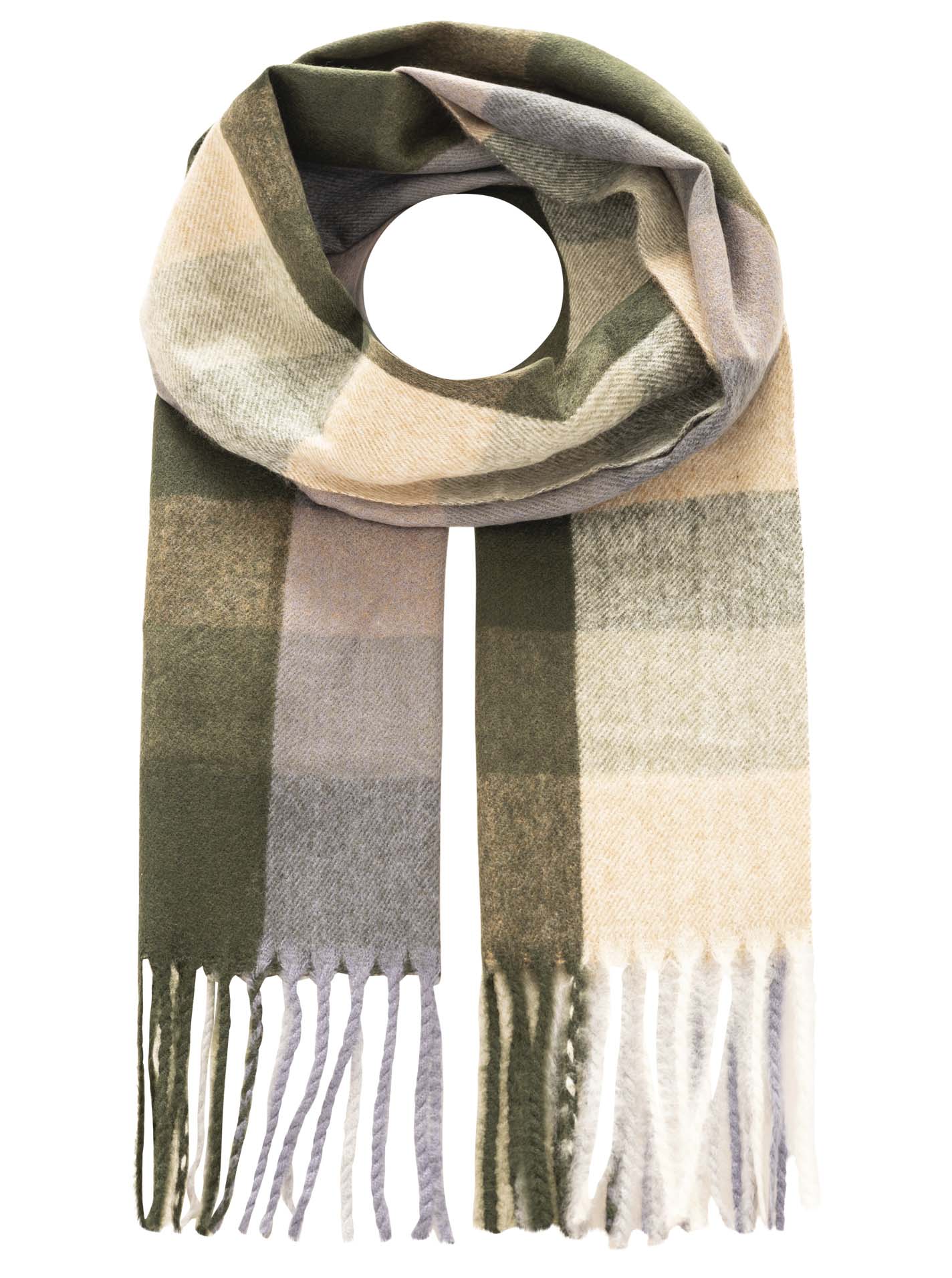 Herrenschal Viskose "Große Karos"