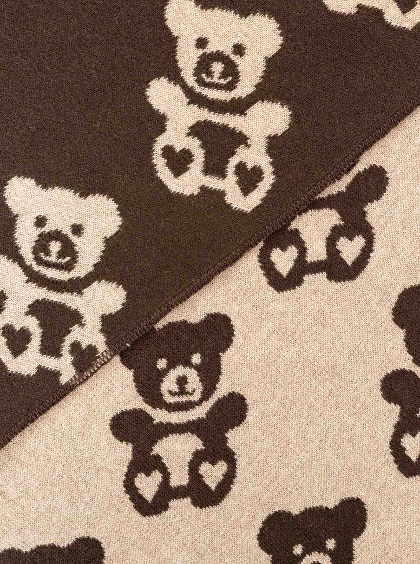 Dreieckstuch BW "Teddy Herz"