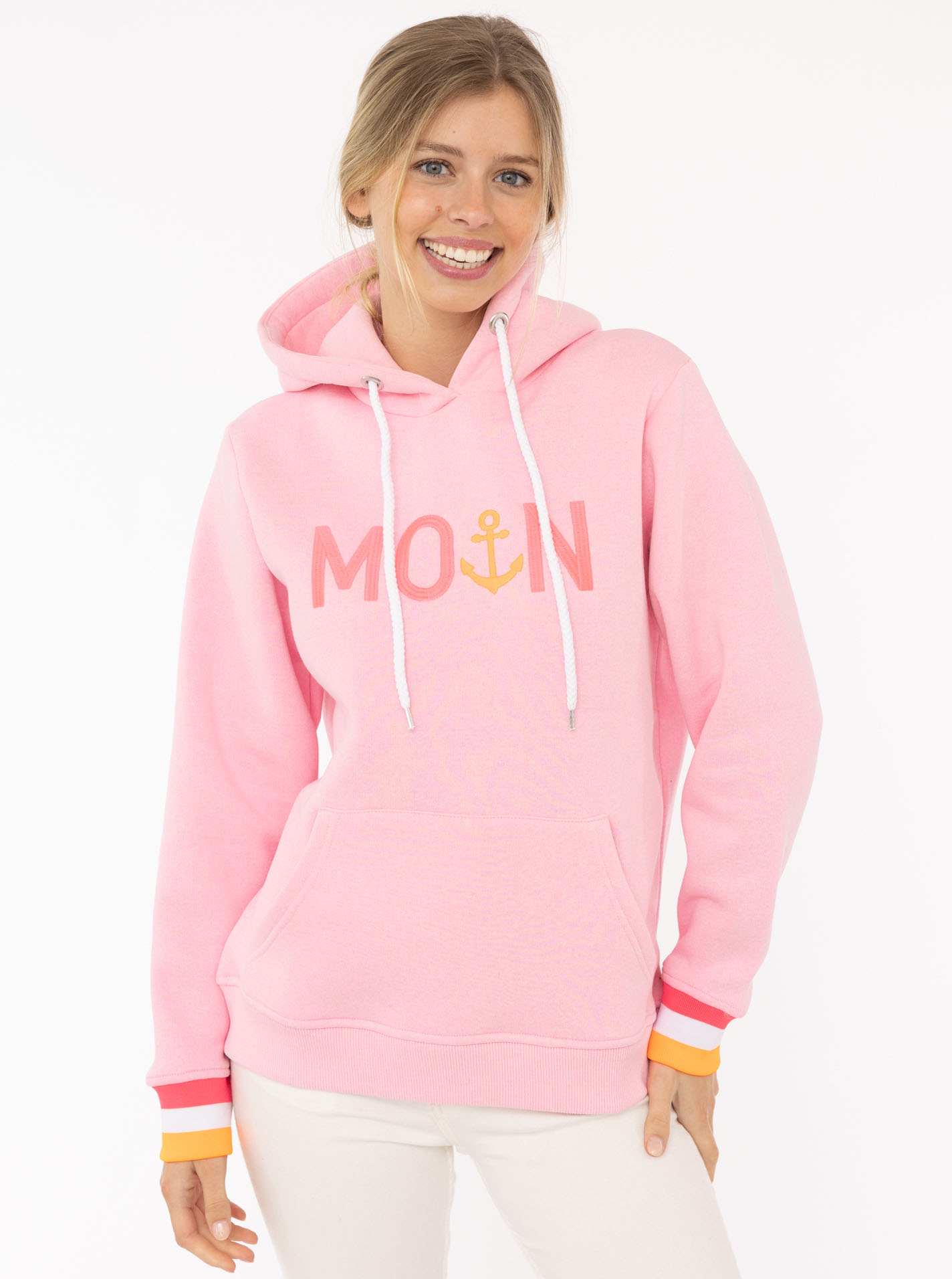 Hoodie BW "Moin Rahel"