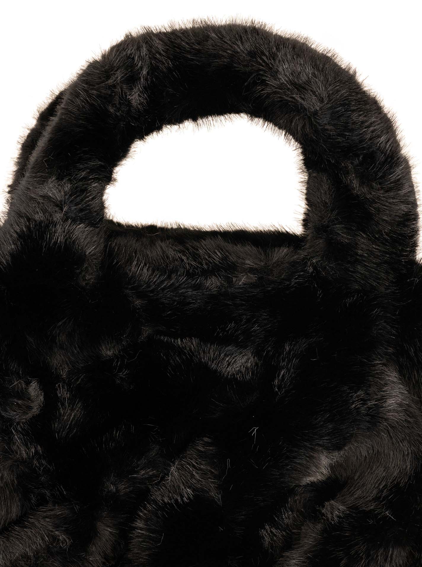 Kleiner Shopper Fake Fur "Uni"