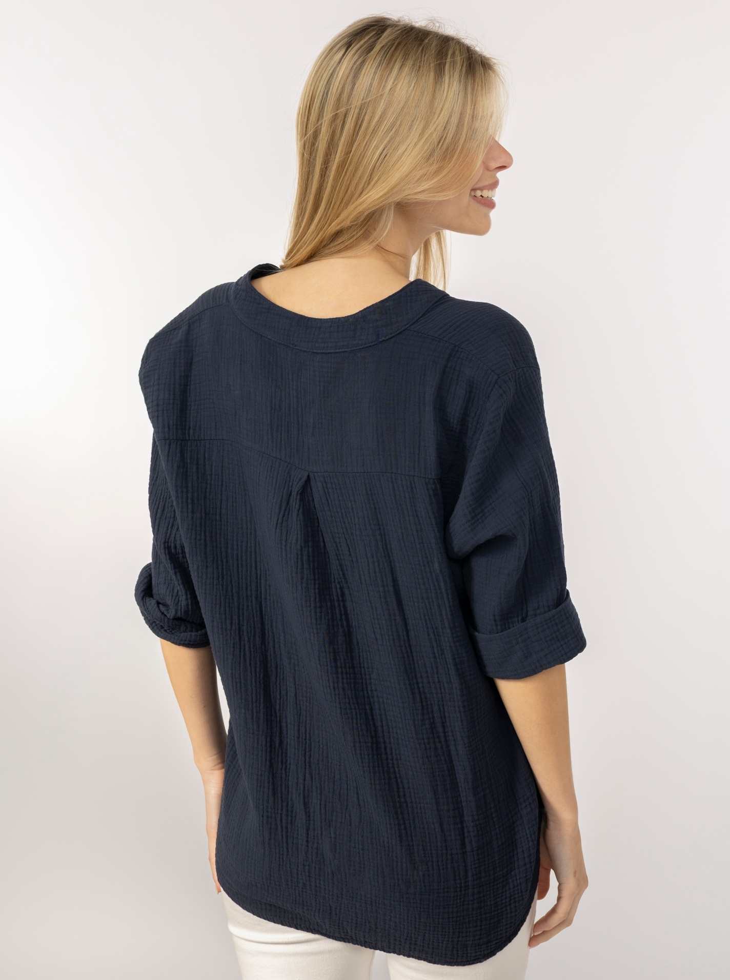 Bluse Musselin "Neon Kante"