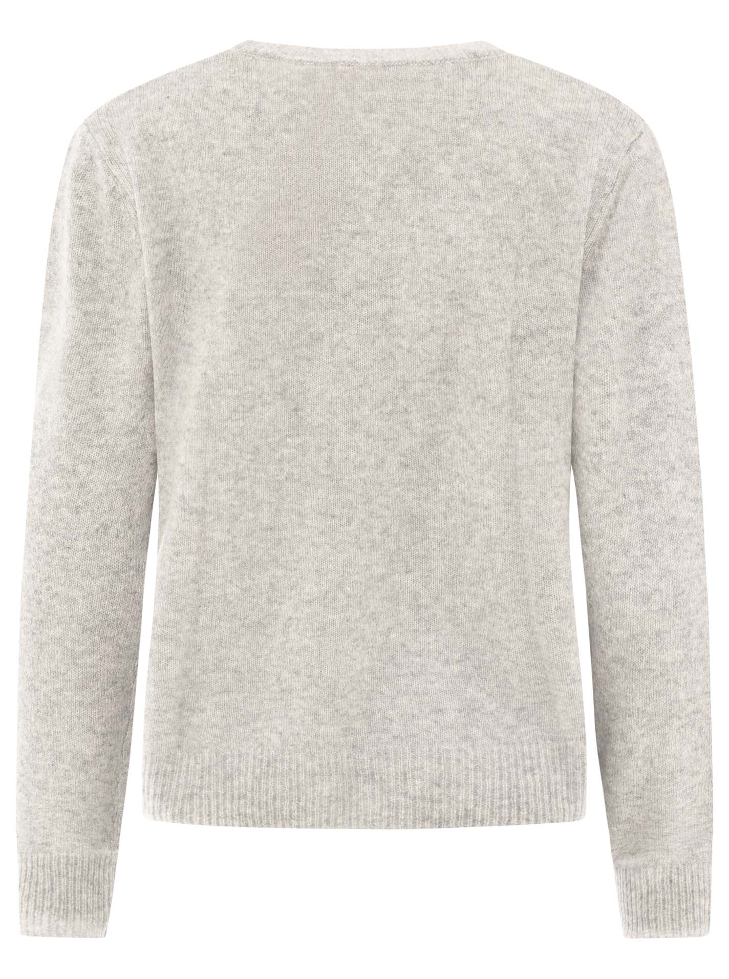 100% Cashmere Rundhalspullover HAPPY