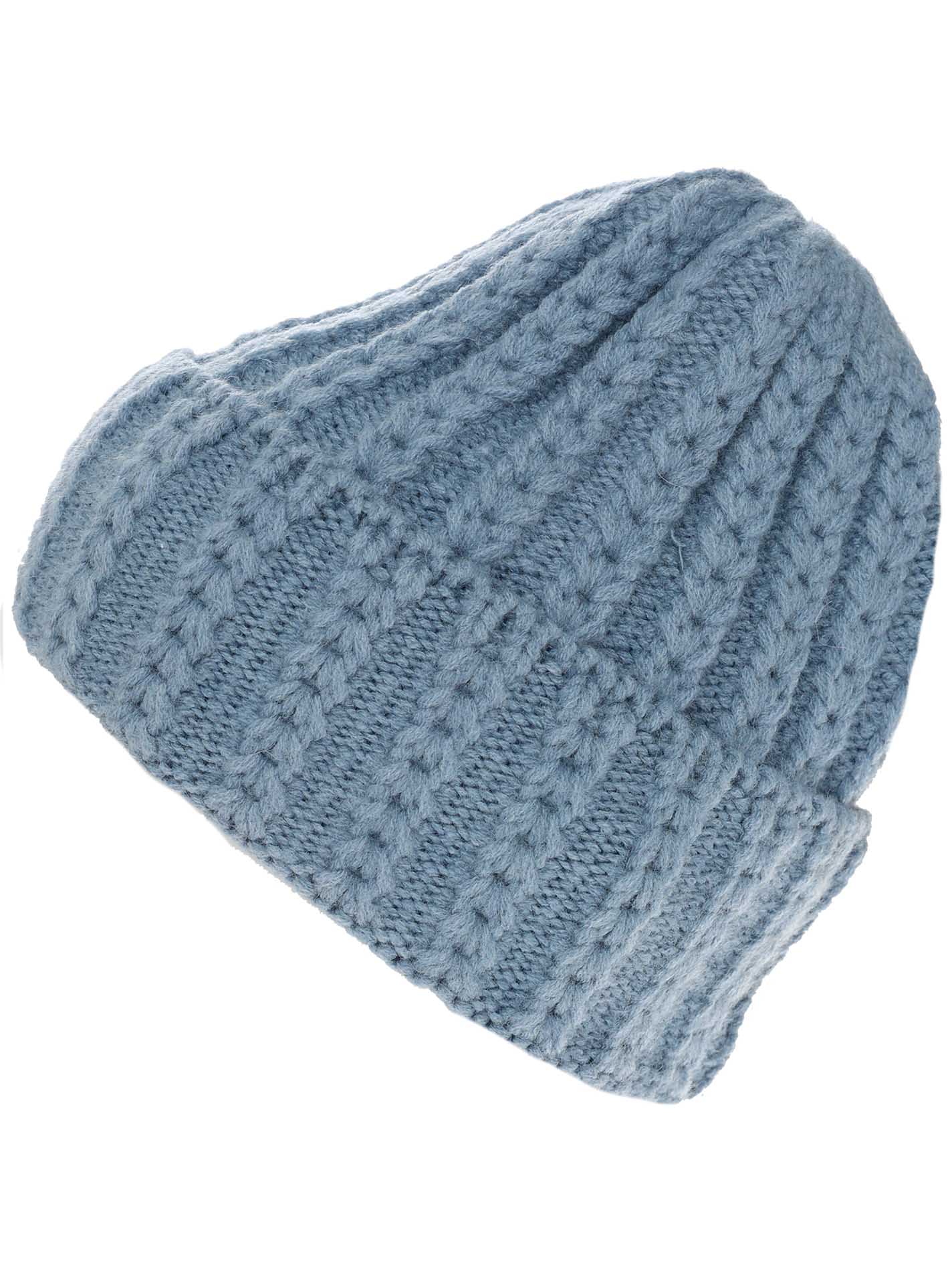 Strickmütze Rippe "Uni"